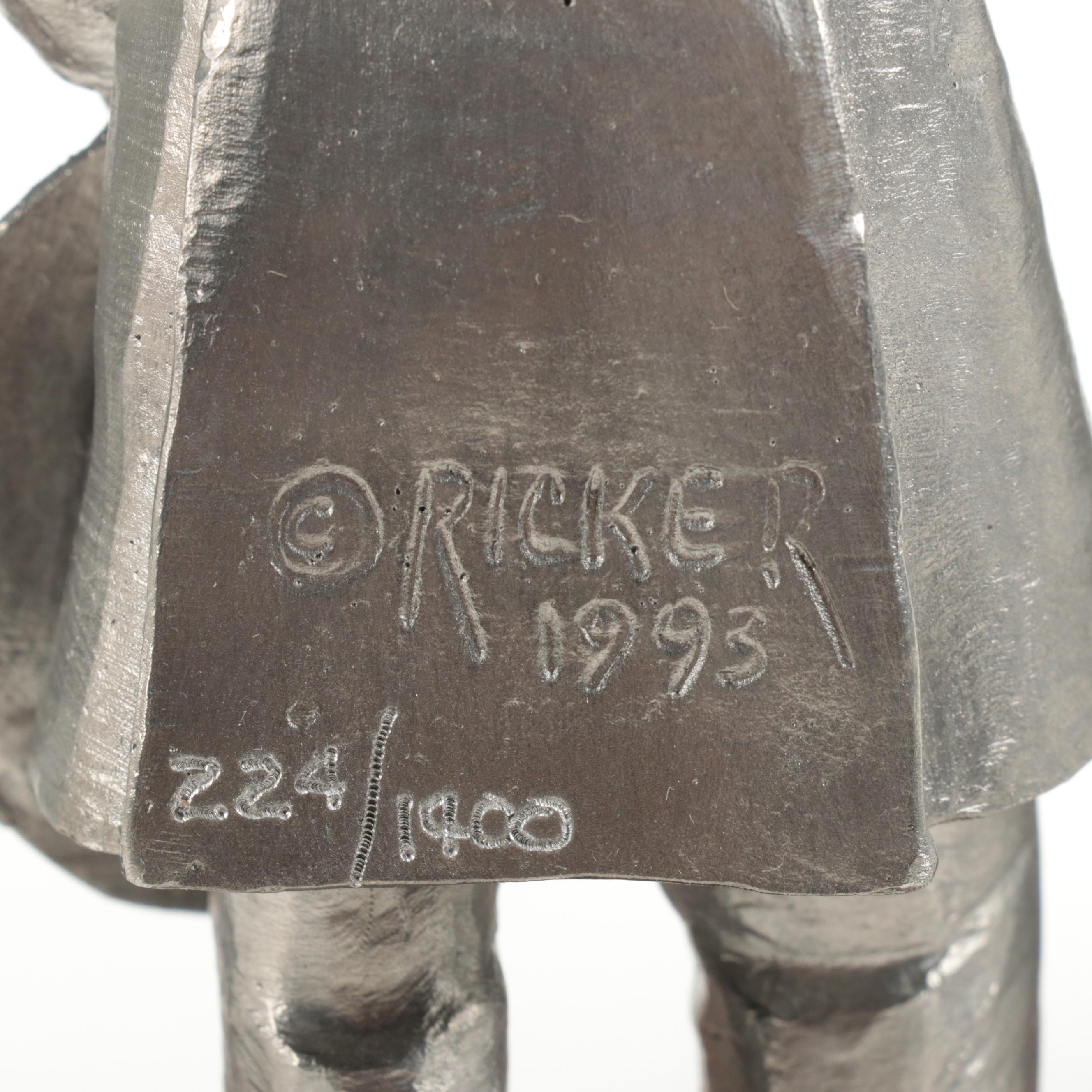 Michael A. Ricker Civil War Series and Other Pewter Figurines