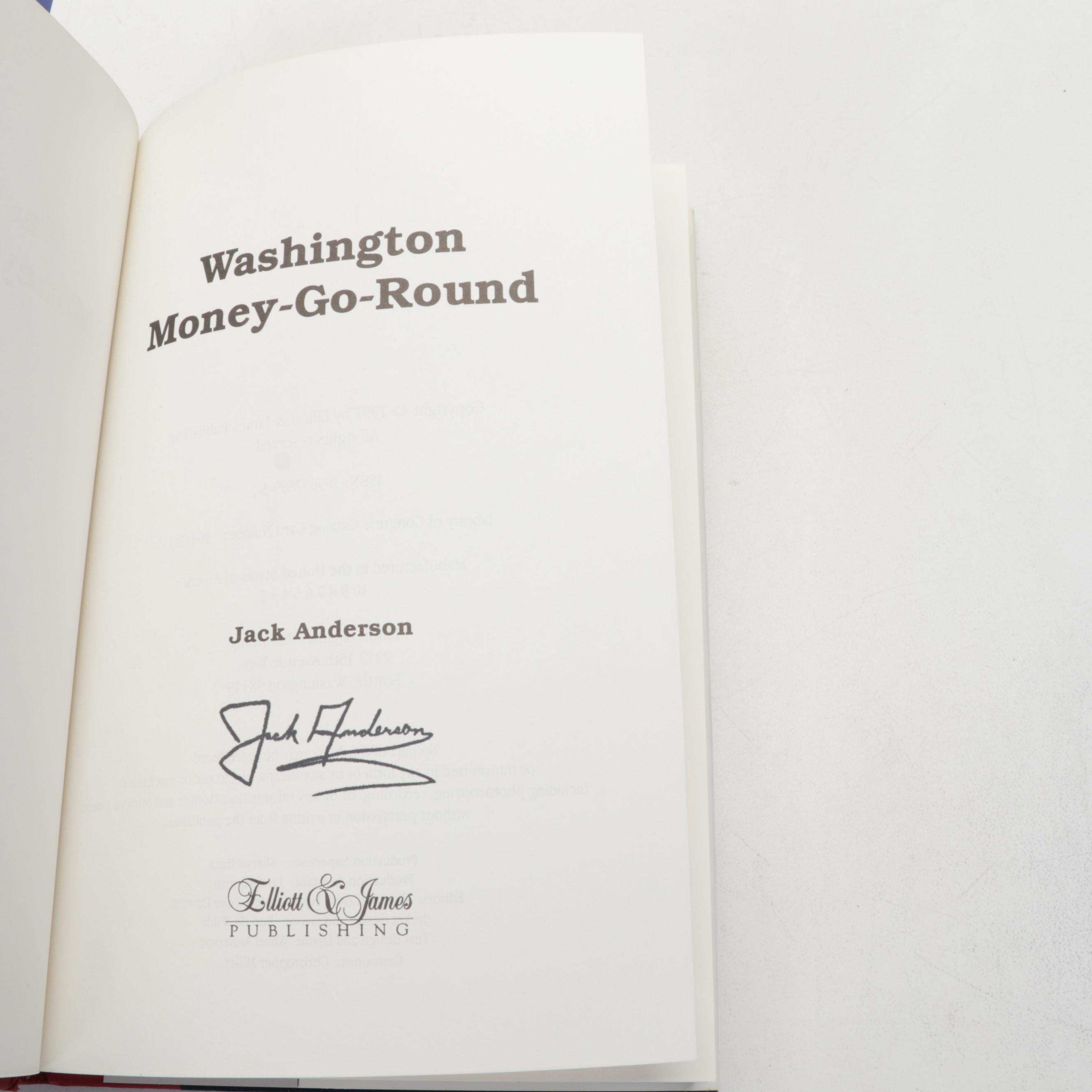 Signed American Political Books Including "Turning Point" by Jimmy Carter
