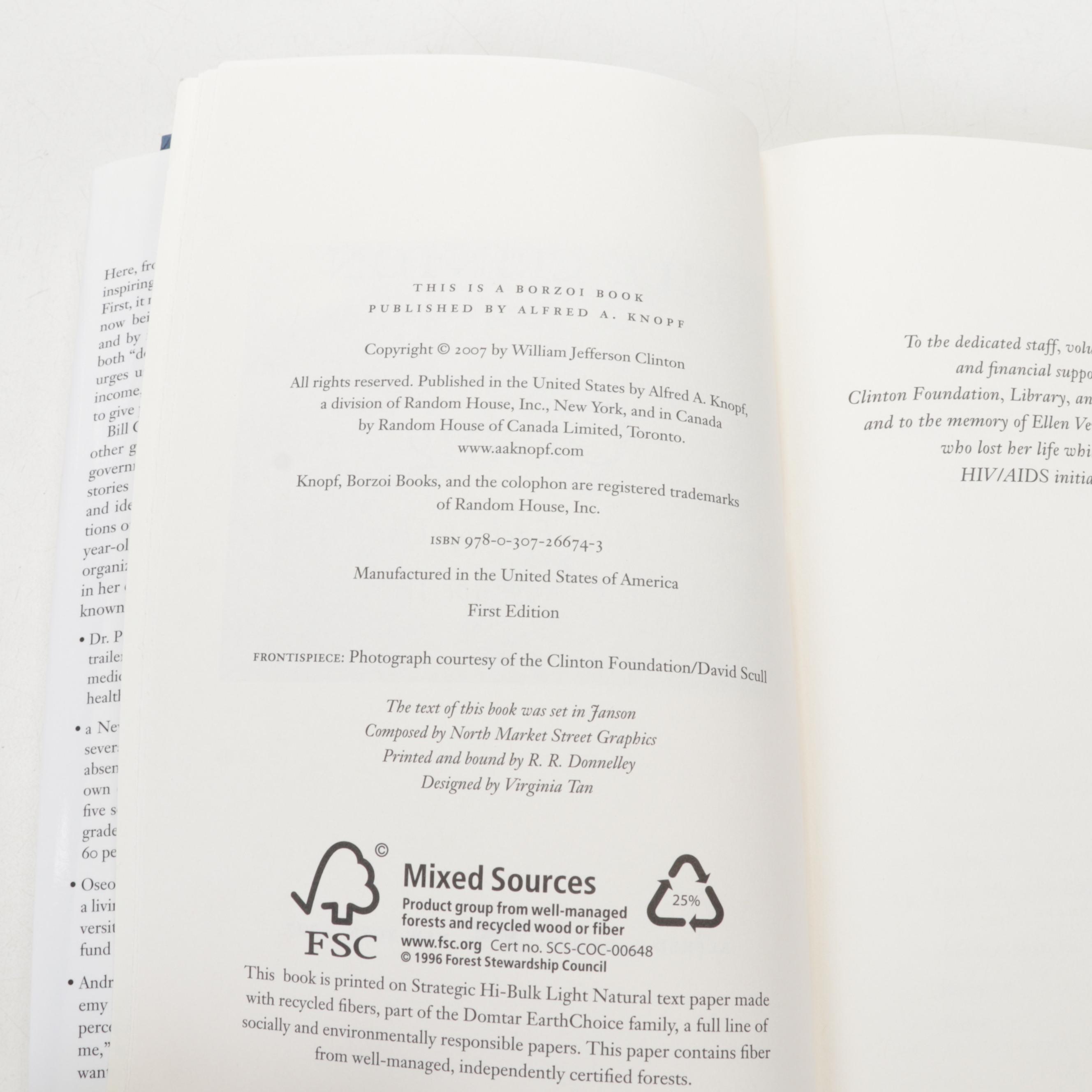 Signed American Political Books Including "Turning Point" by Jimmy Carter