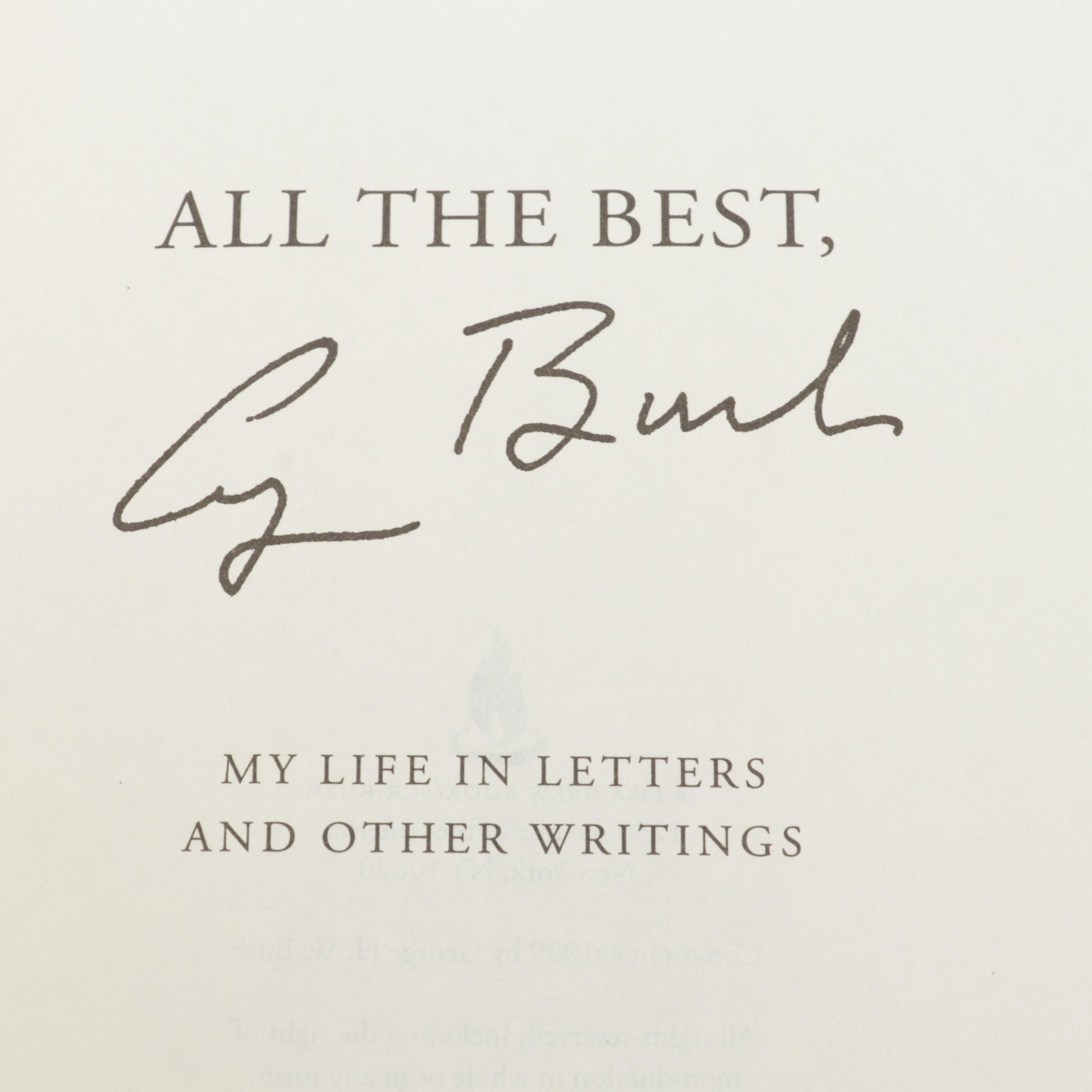 Signed American Political Books Including "Turning Point" by Jimmy Carter