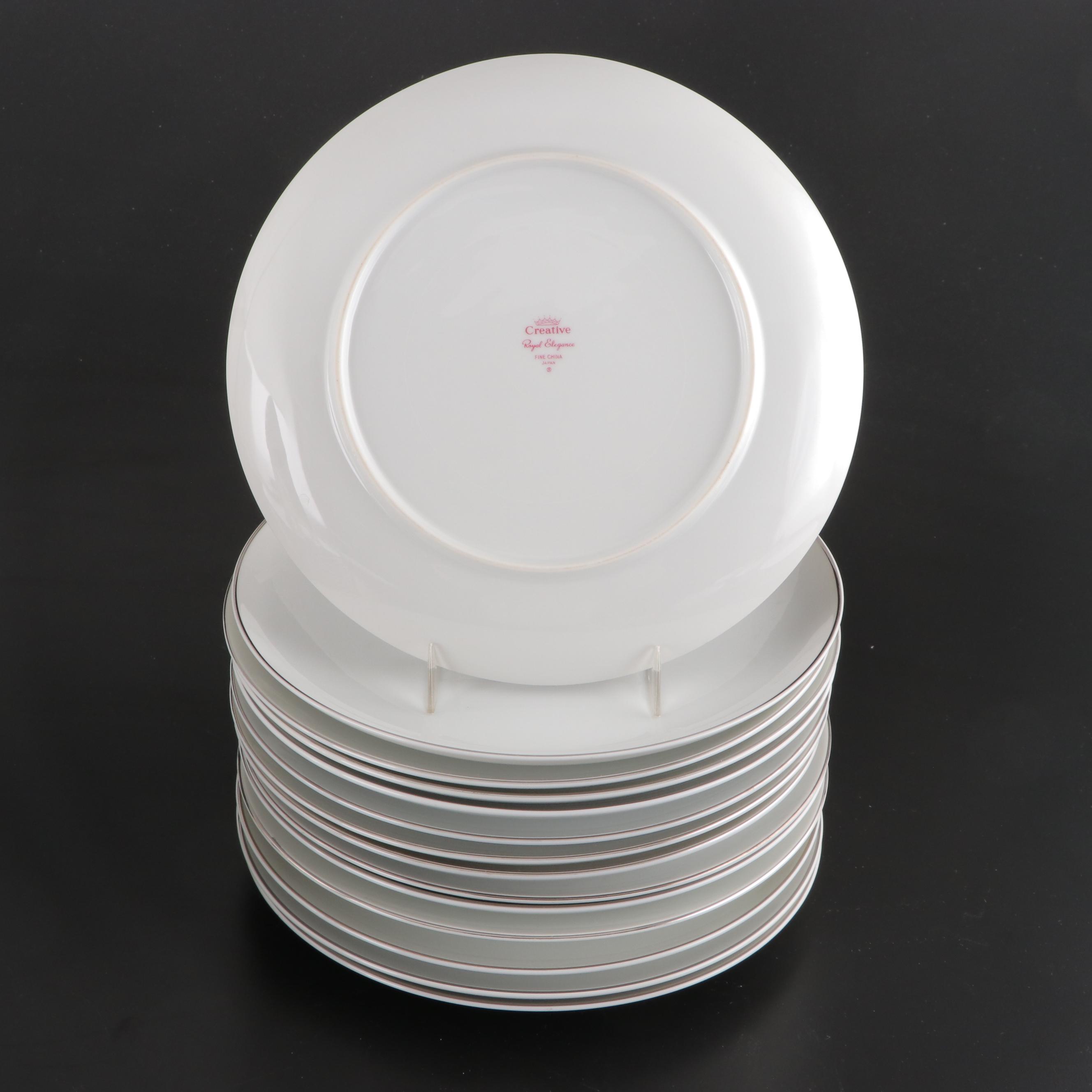 Creative China "Royal Elegance" Dinnerware, Mid-20th Century