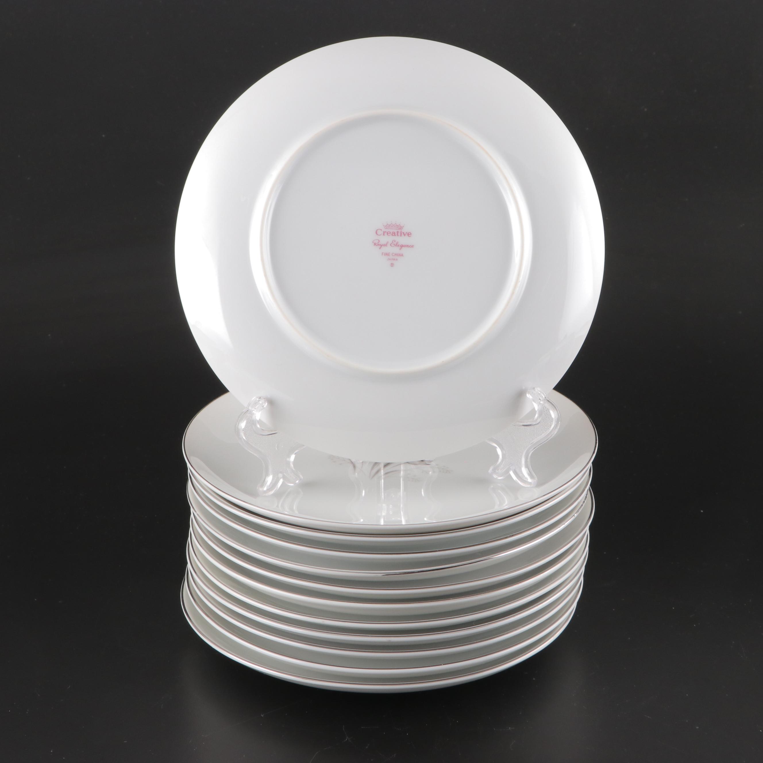 Creative China "Royal Elegance" Dinnerware, Mid-20th Century