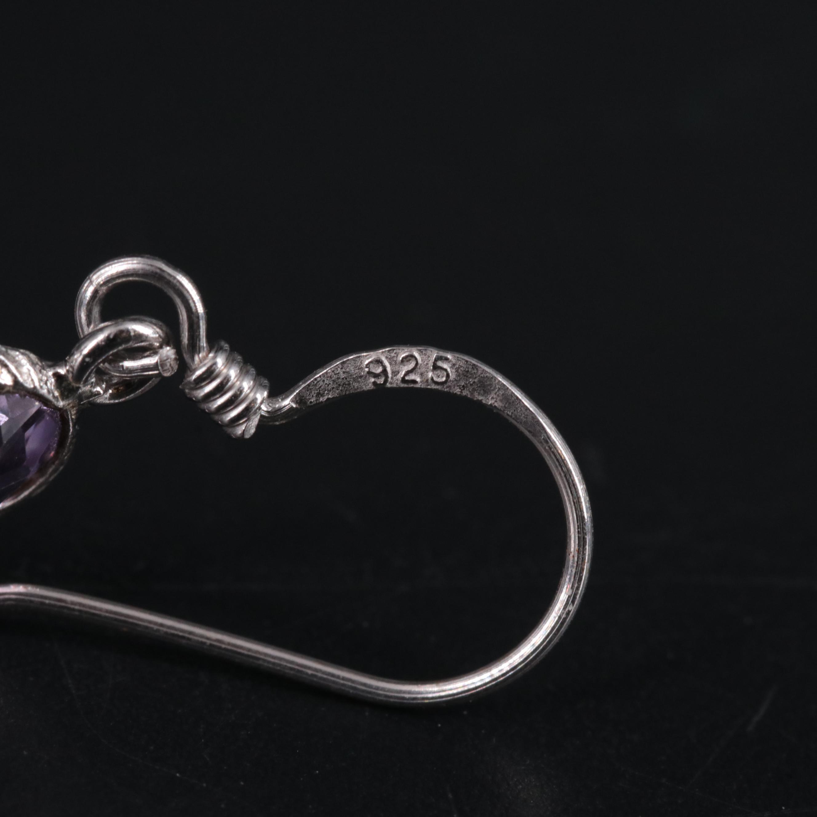 Sterling Silver Gemstone Earrings