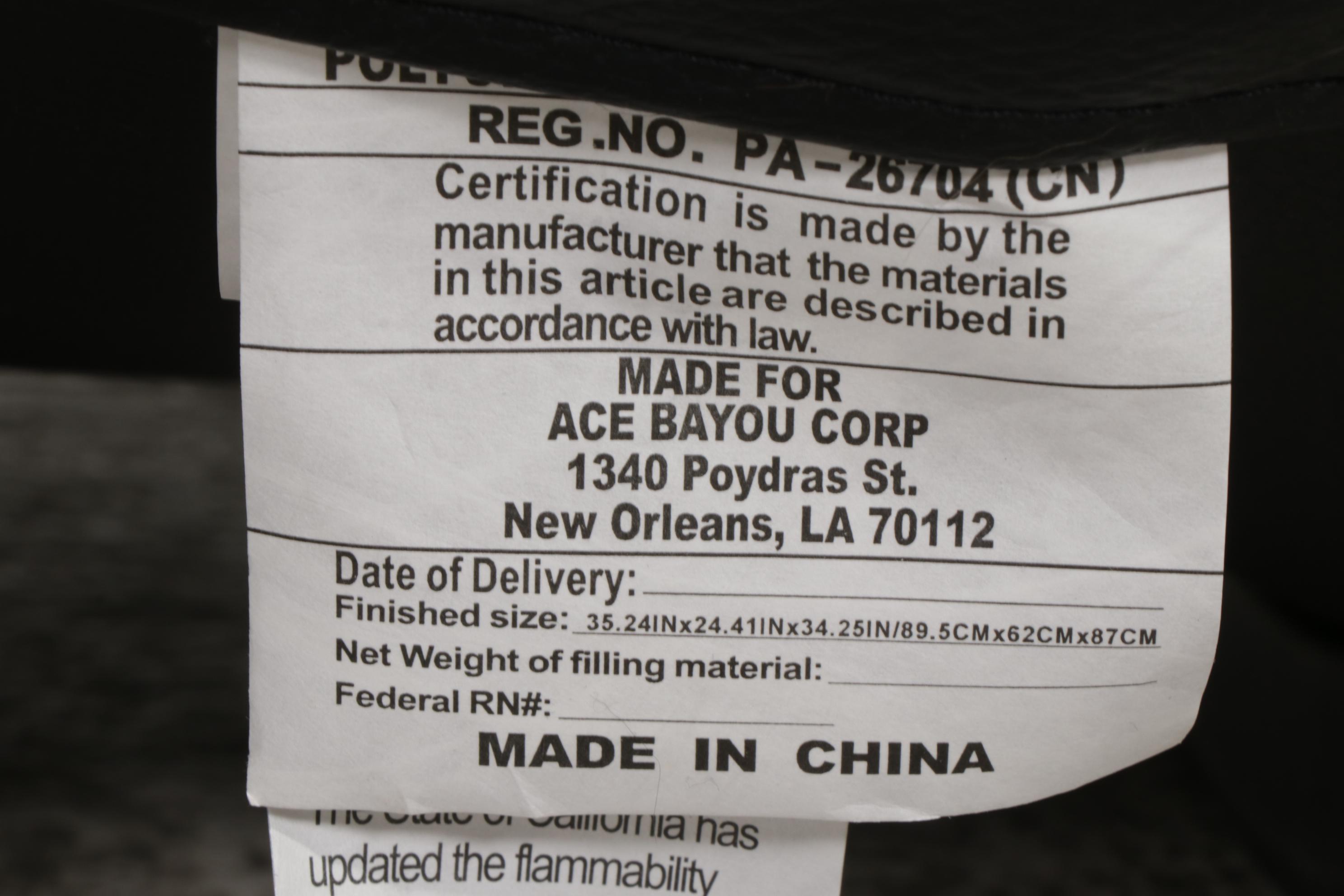 Ace Bayou Faux Leather Gaming Chair with Integral Speakers