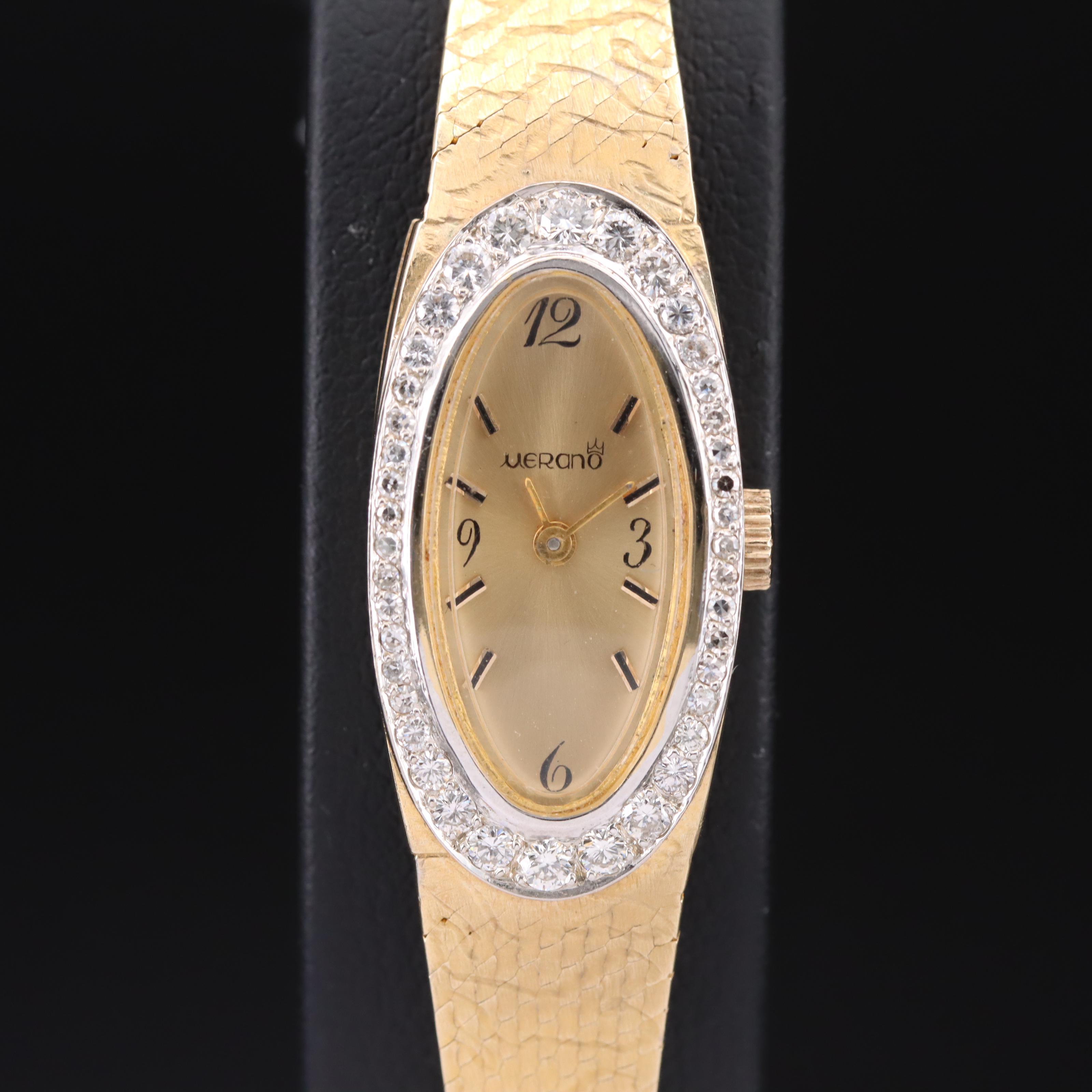 14K Merano Diamond Watch