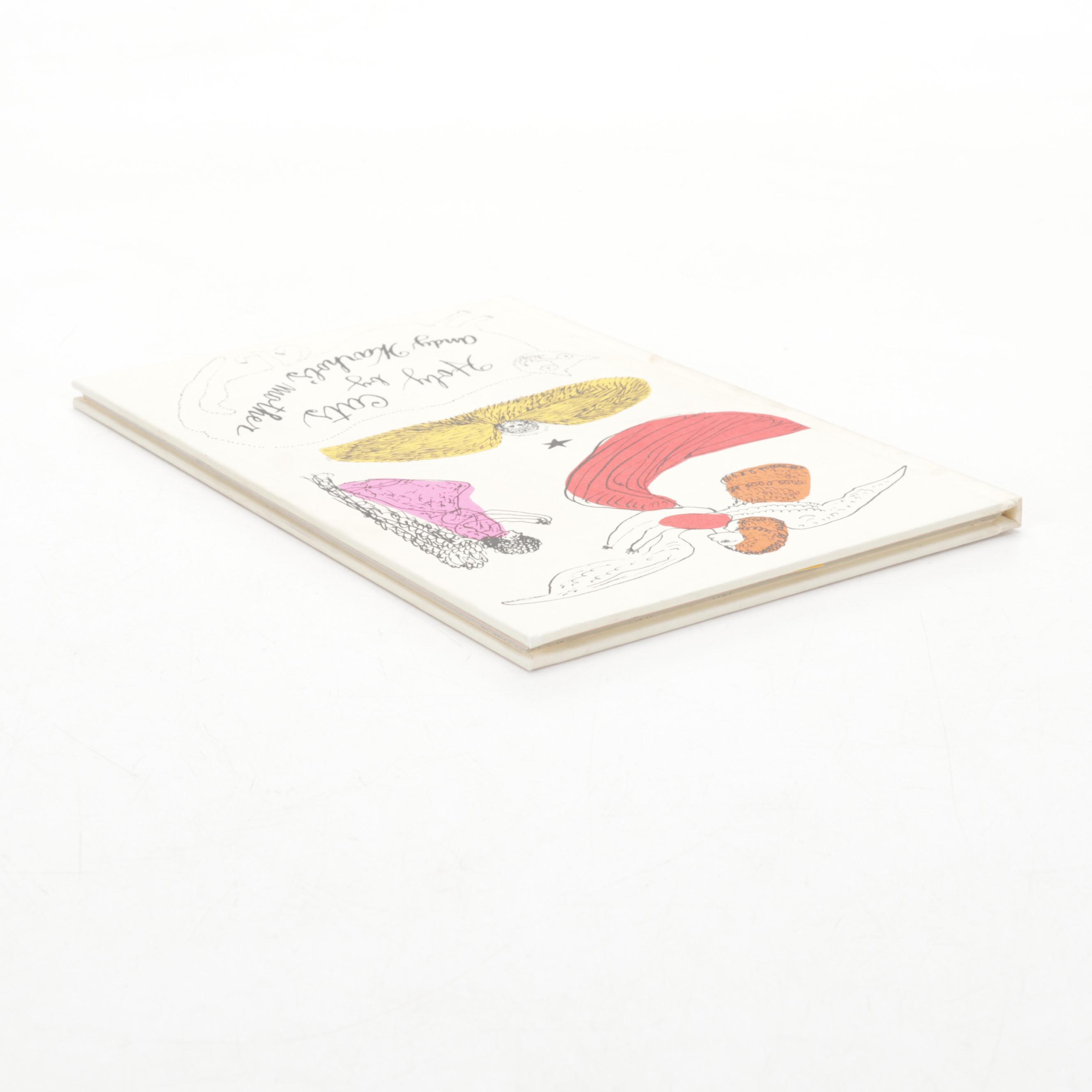 Facsimile "Holy Cats by Andy Warhol's Mother" by Andy Warhol, 1987