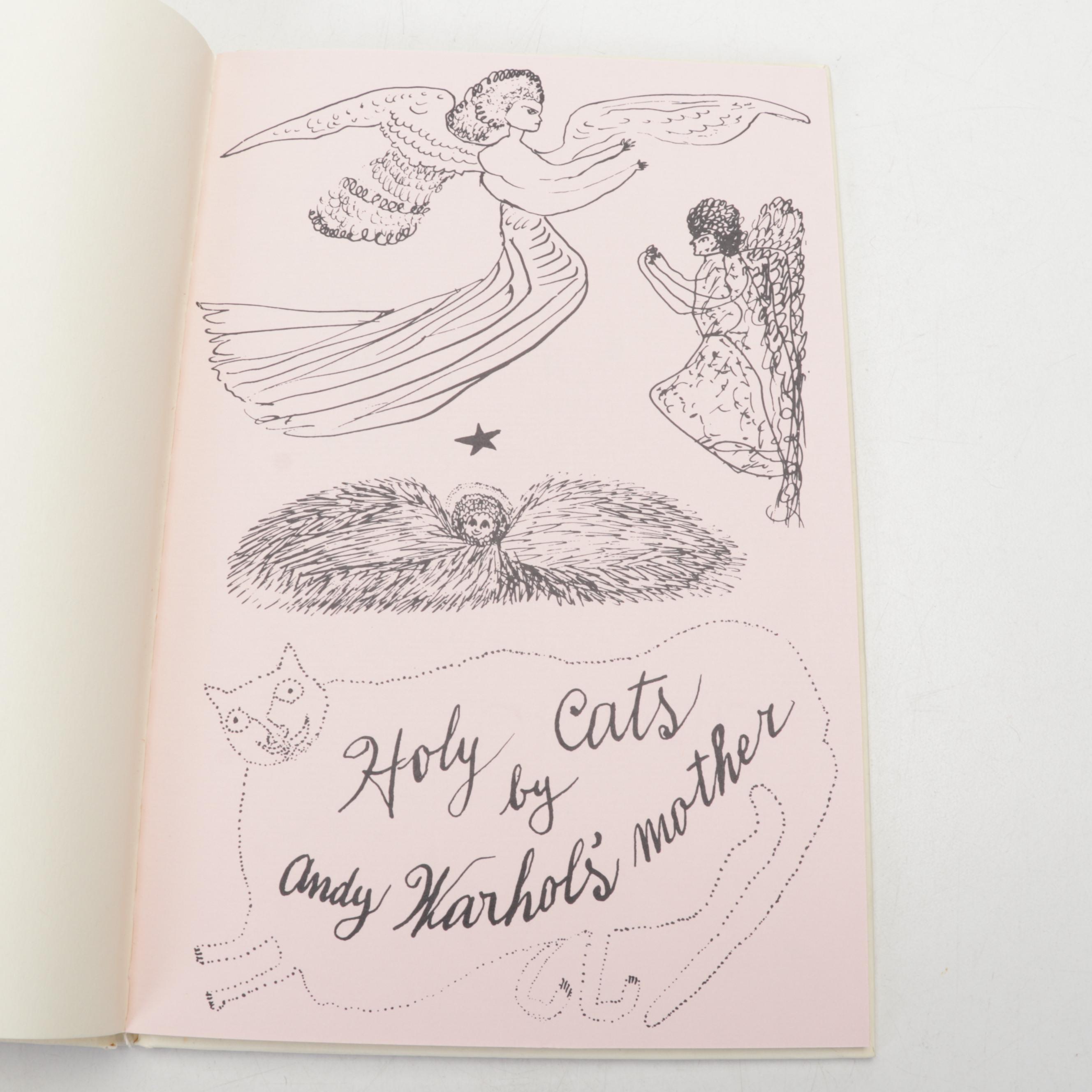 Facsimile "Holy Cats by Andy Warhol's Mother" by Andy Warhol, 1987