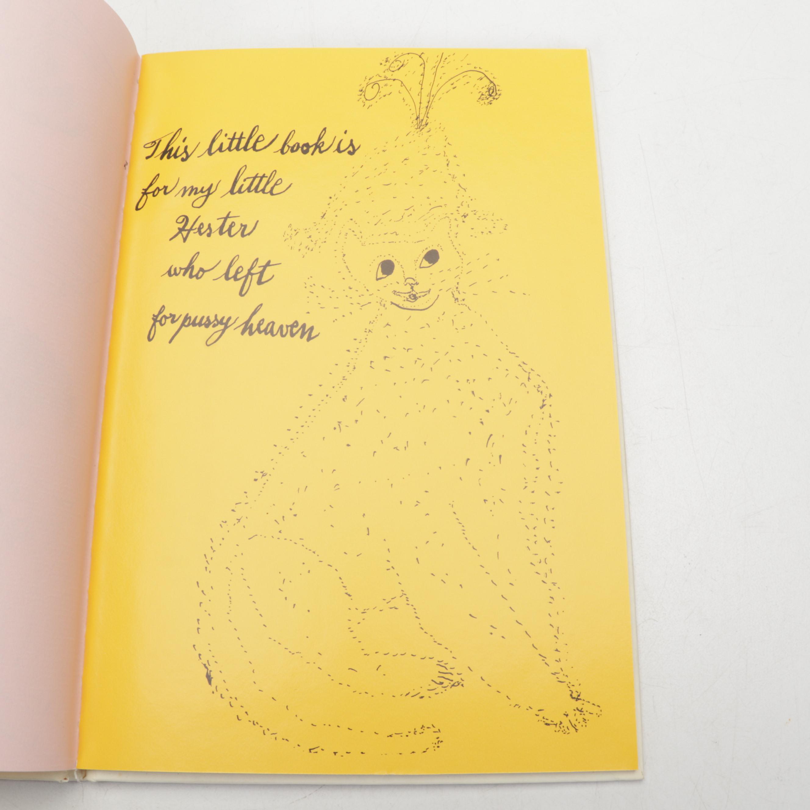 Facsimile "Holy Cats by Andy Warhol's Mother" by Andy Warhol, 1987