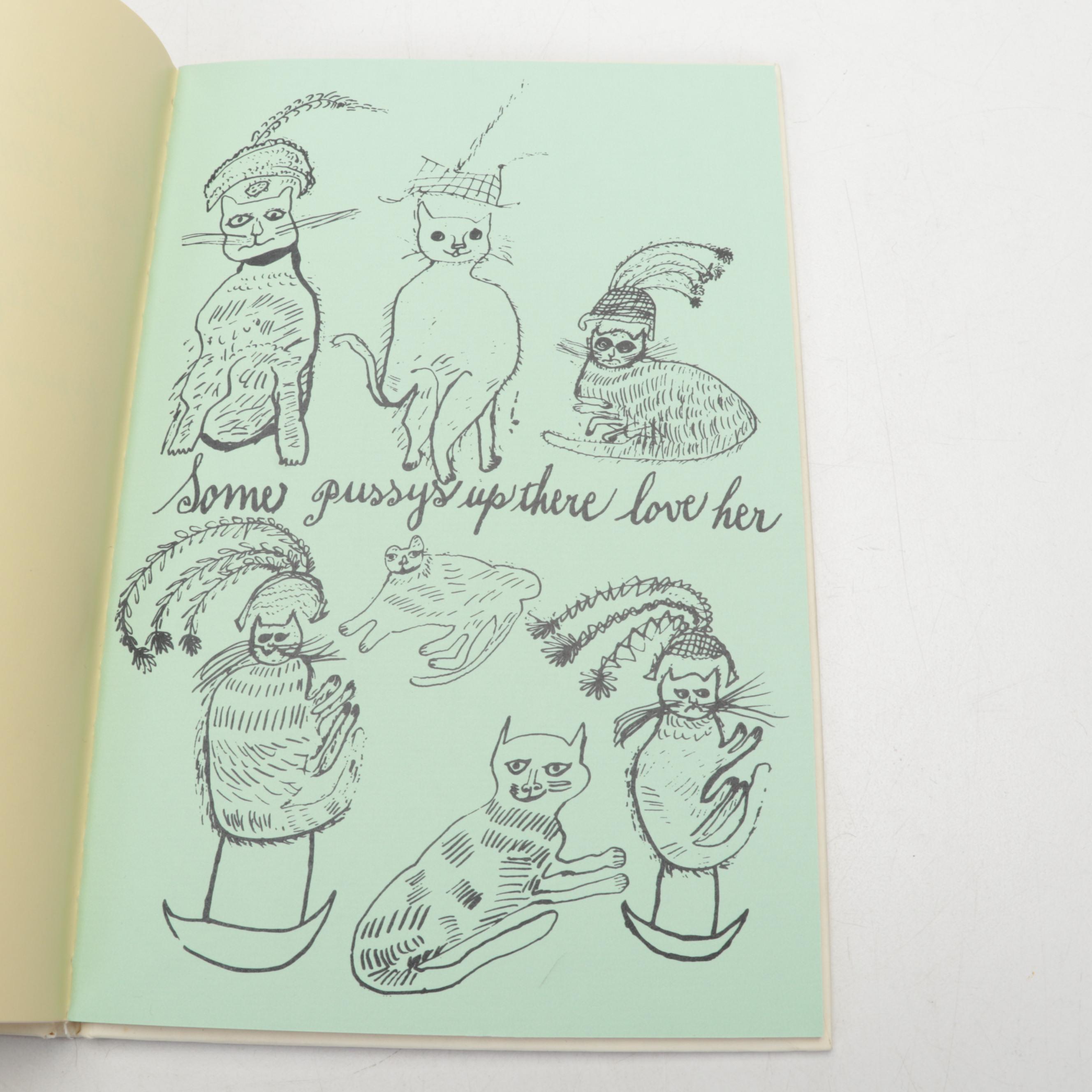 Facsimile "Holy Cats by Andy Warhol's Mother" by Andy Warhol, 1987