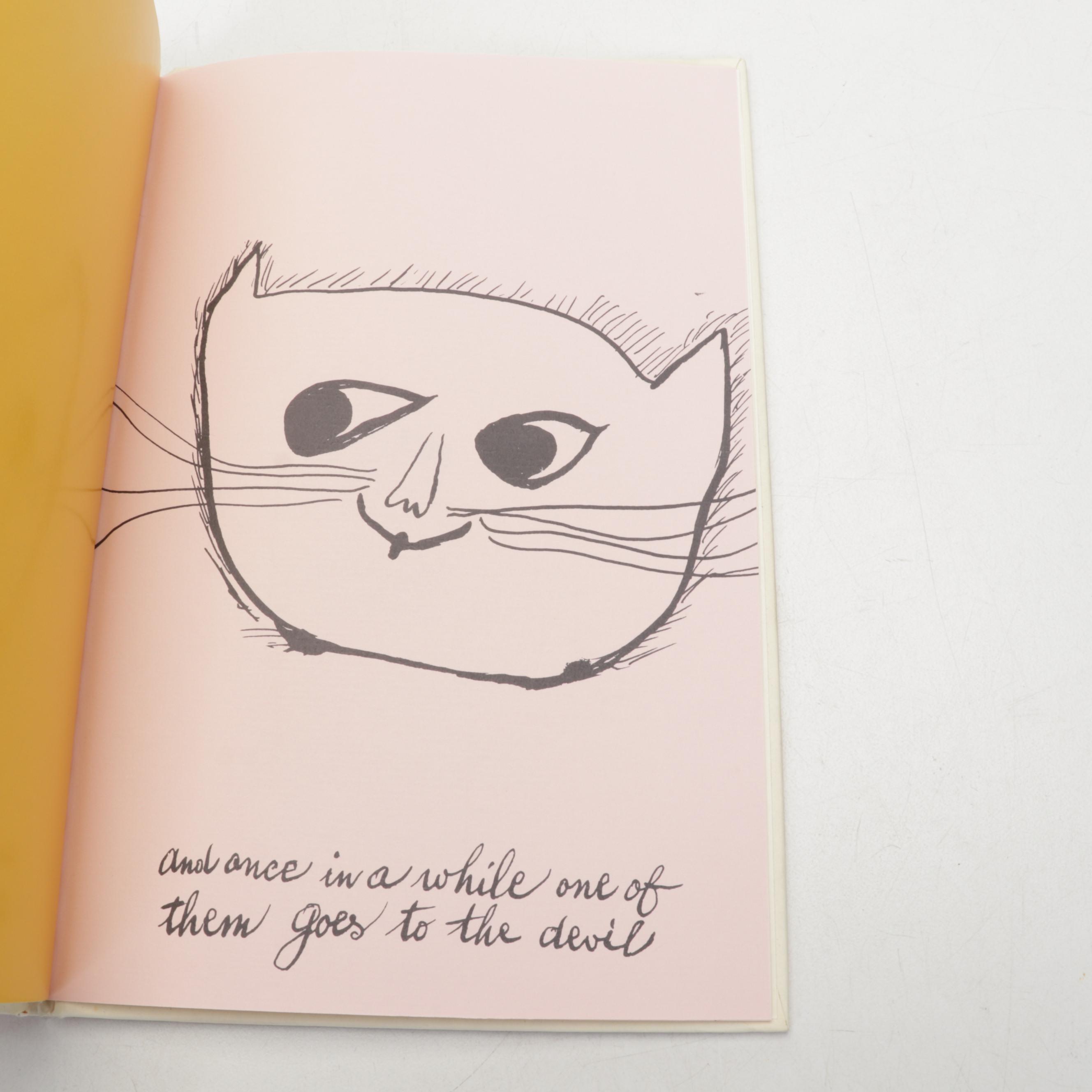 Facsimile "Holy Cats by Andy Warhol's Mother" by Andy Warhol, 1987
