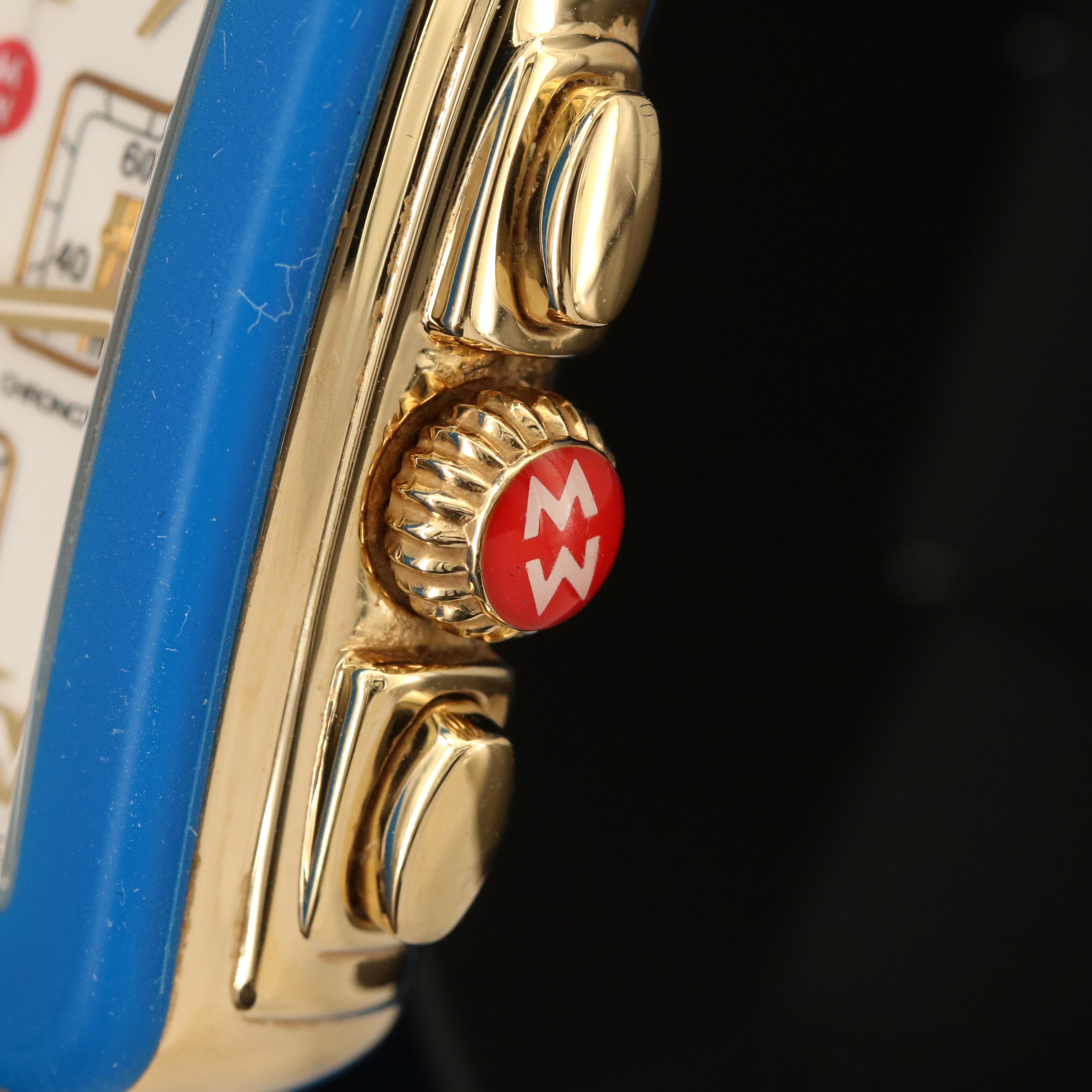 Michele Park Jelly Bean Chronograph Watch