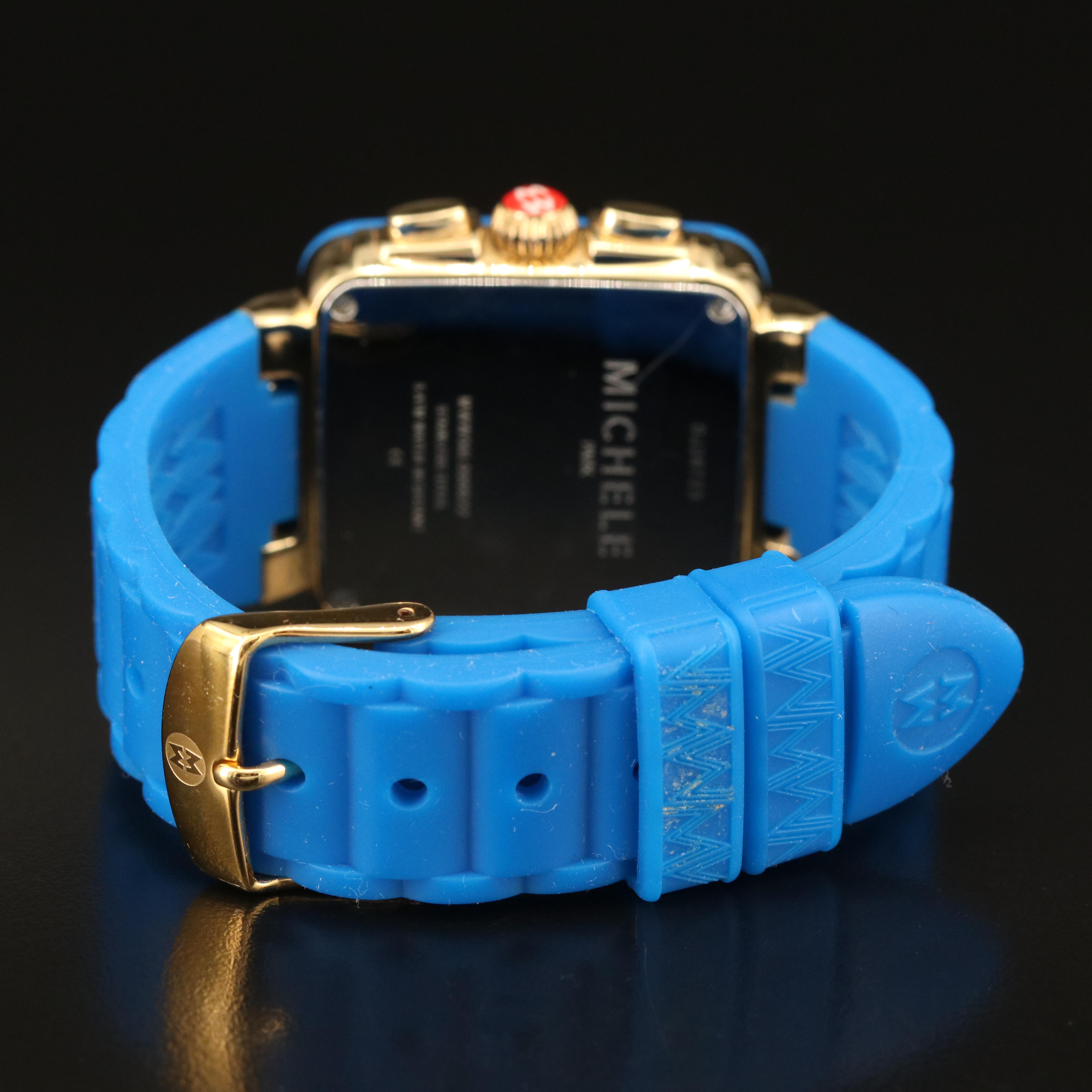 Michele Park Jelly Bean Chronograph Watch