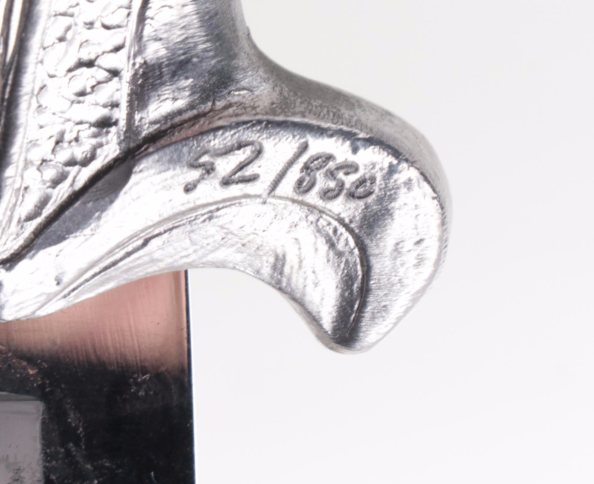 Michael A. Ricker Limited Edition Cast Pewter Dragon Head Knife in Display Case