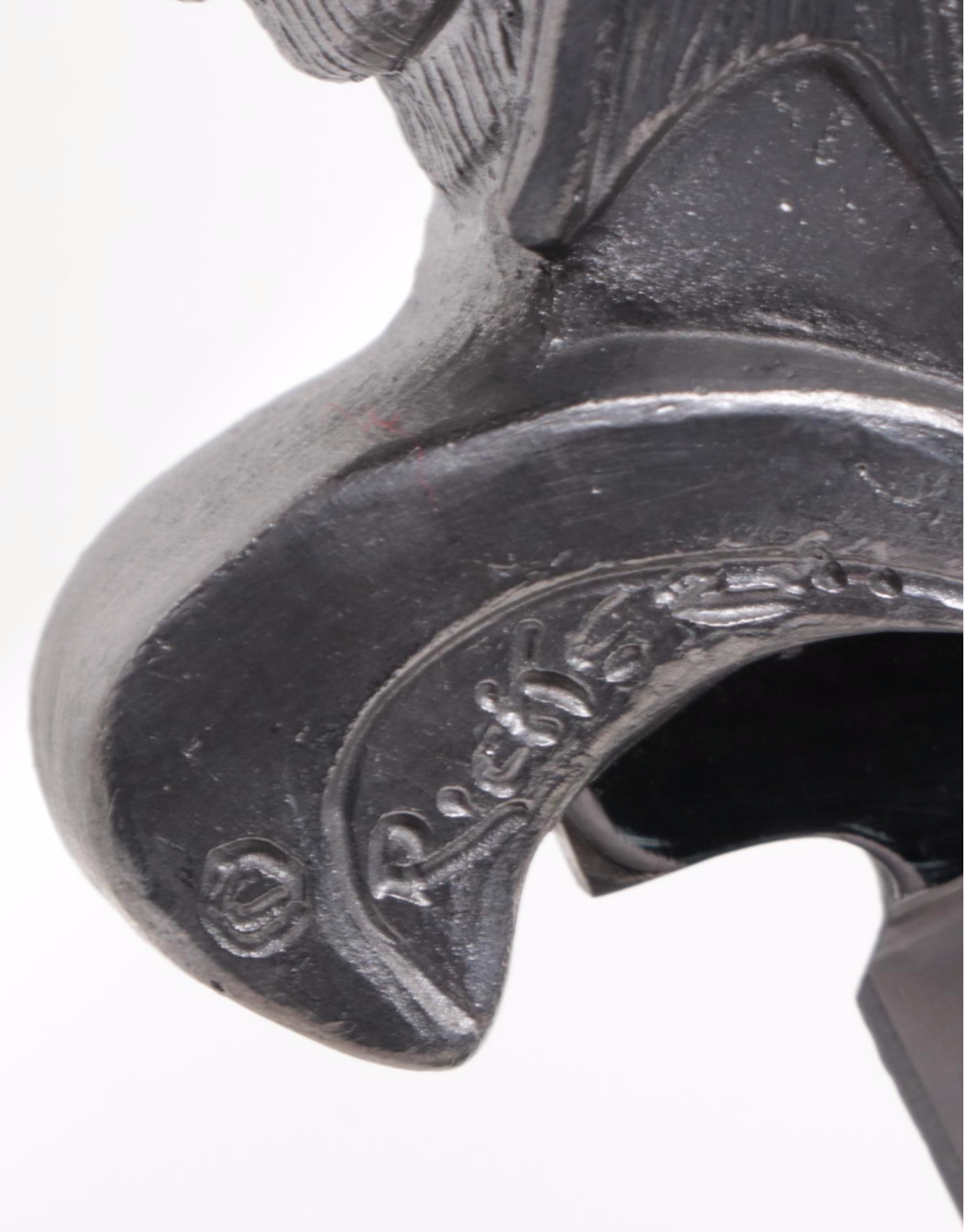 Michael A. Ricker Limited Edition Cast Pewter Dragon Head Knife in Display Case