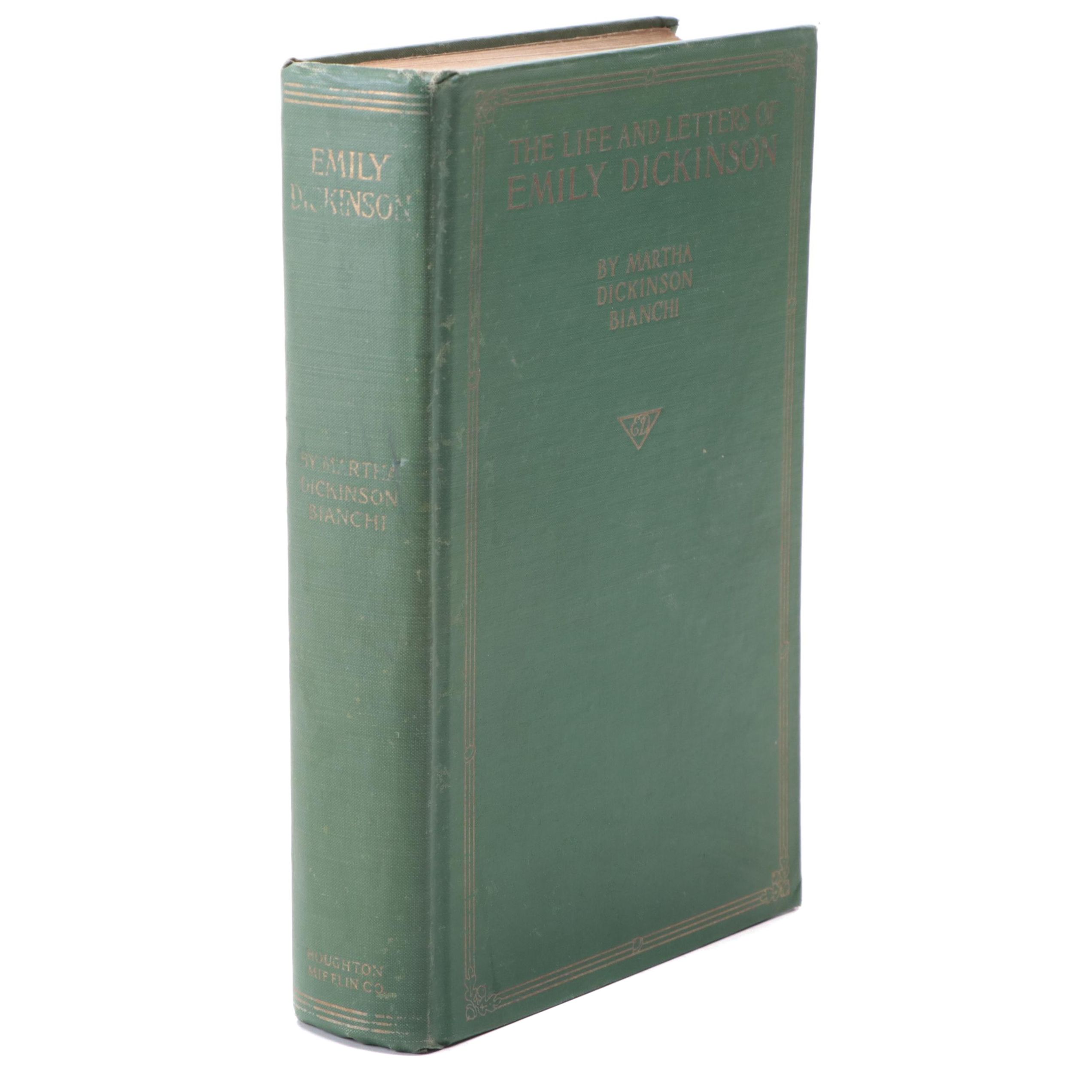 Illustrated "The Life and Letters of Emily Dickinson" by Martha Bianchi, 1924
