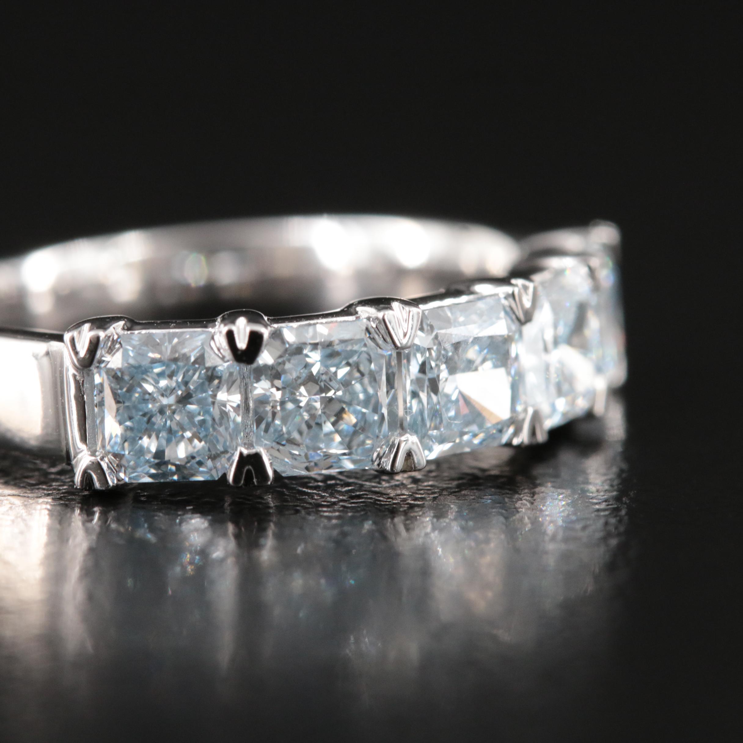 14K 2.08 CTW Lab Grown Diamond Ring