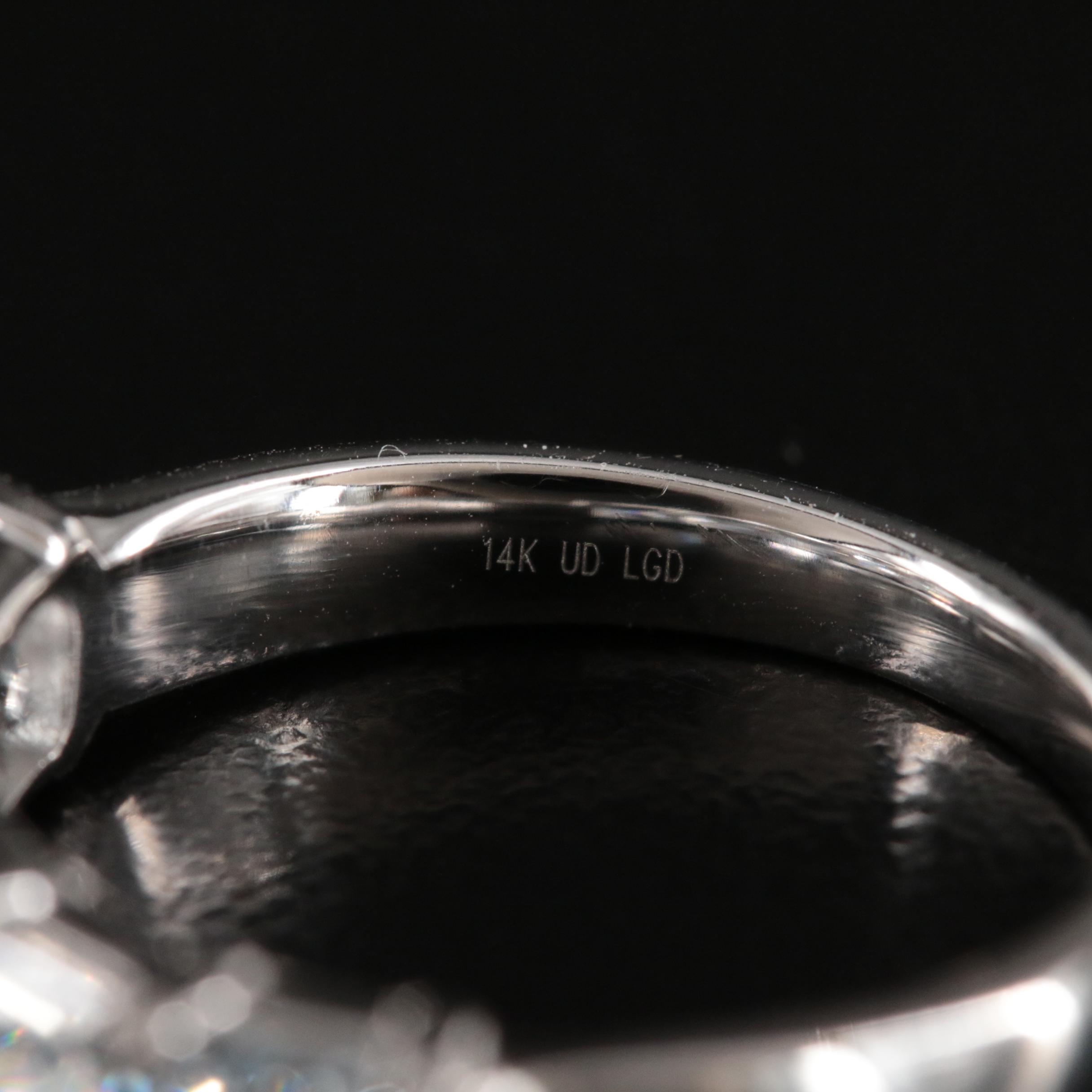 14K 2.08 CTW Lab Grown Diamond Ring