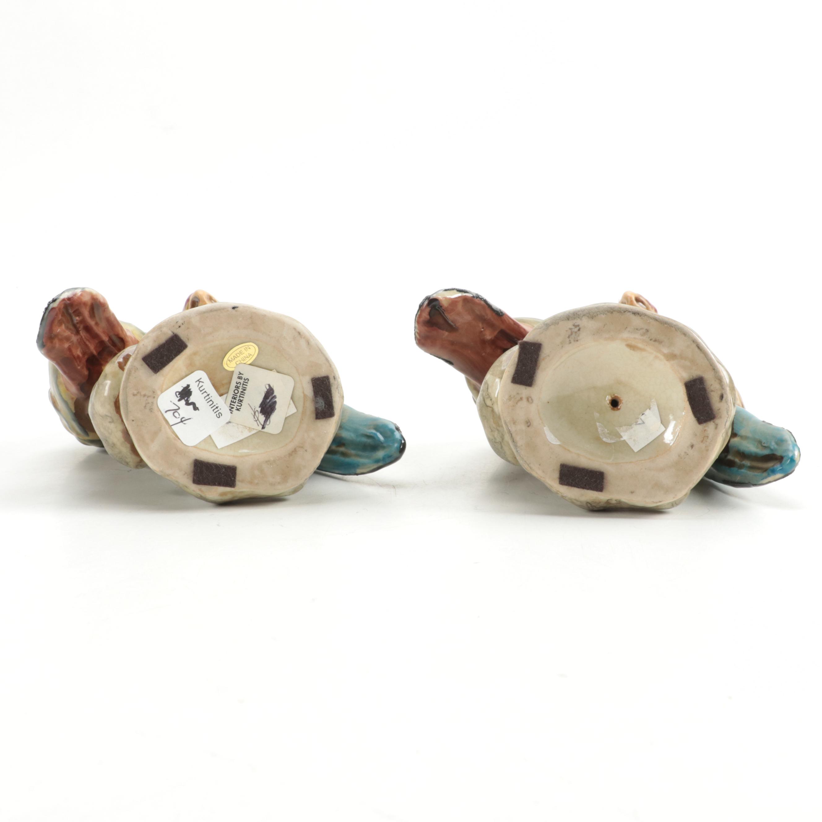 Chinese Ceramic Bird Figurines