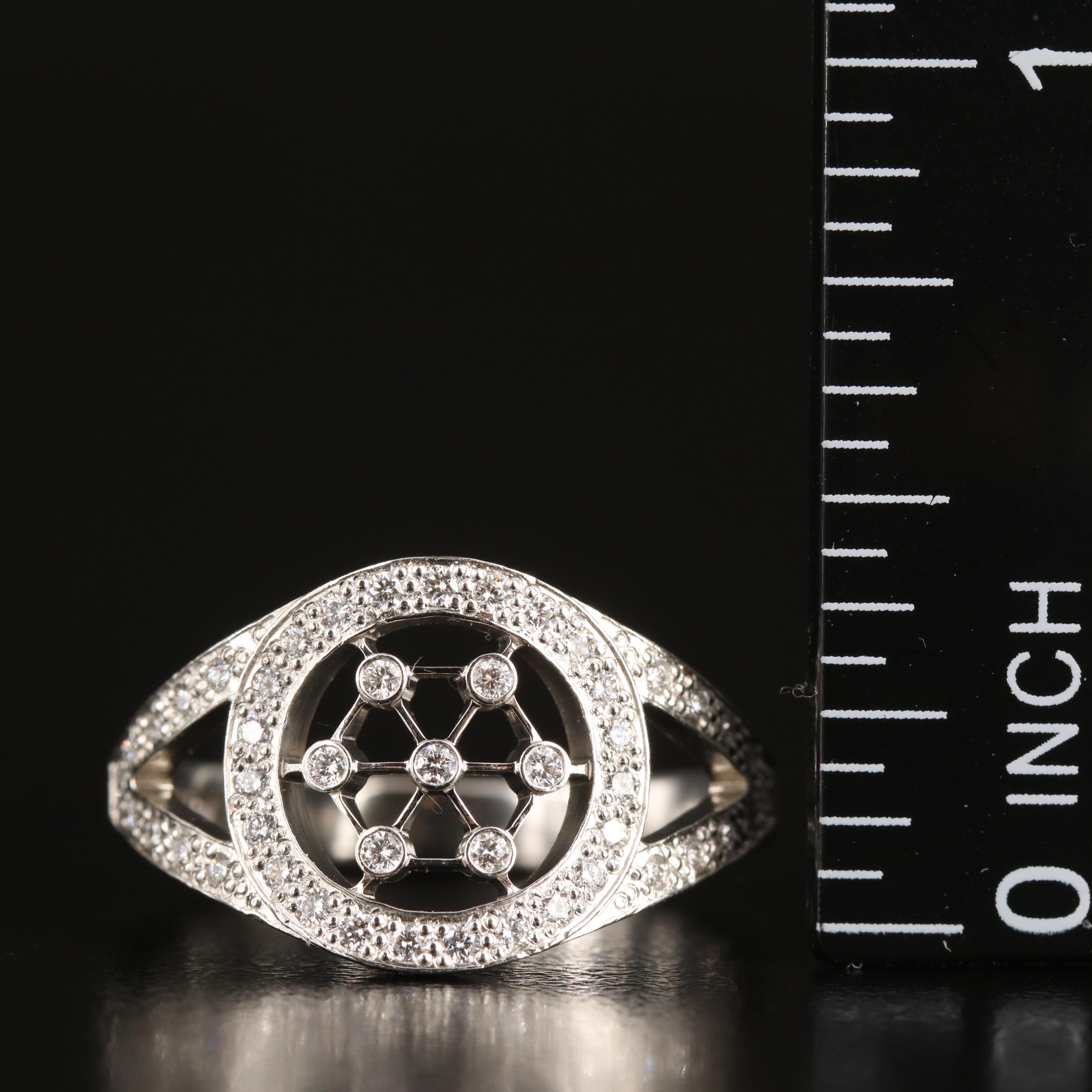 Tiffany & Co. Platinum 0.42 CTW Diamond Ring