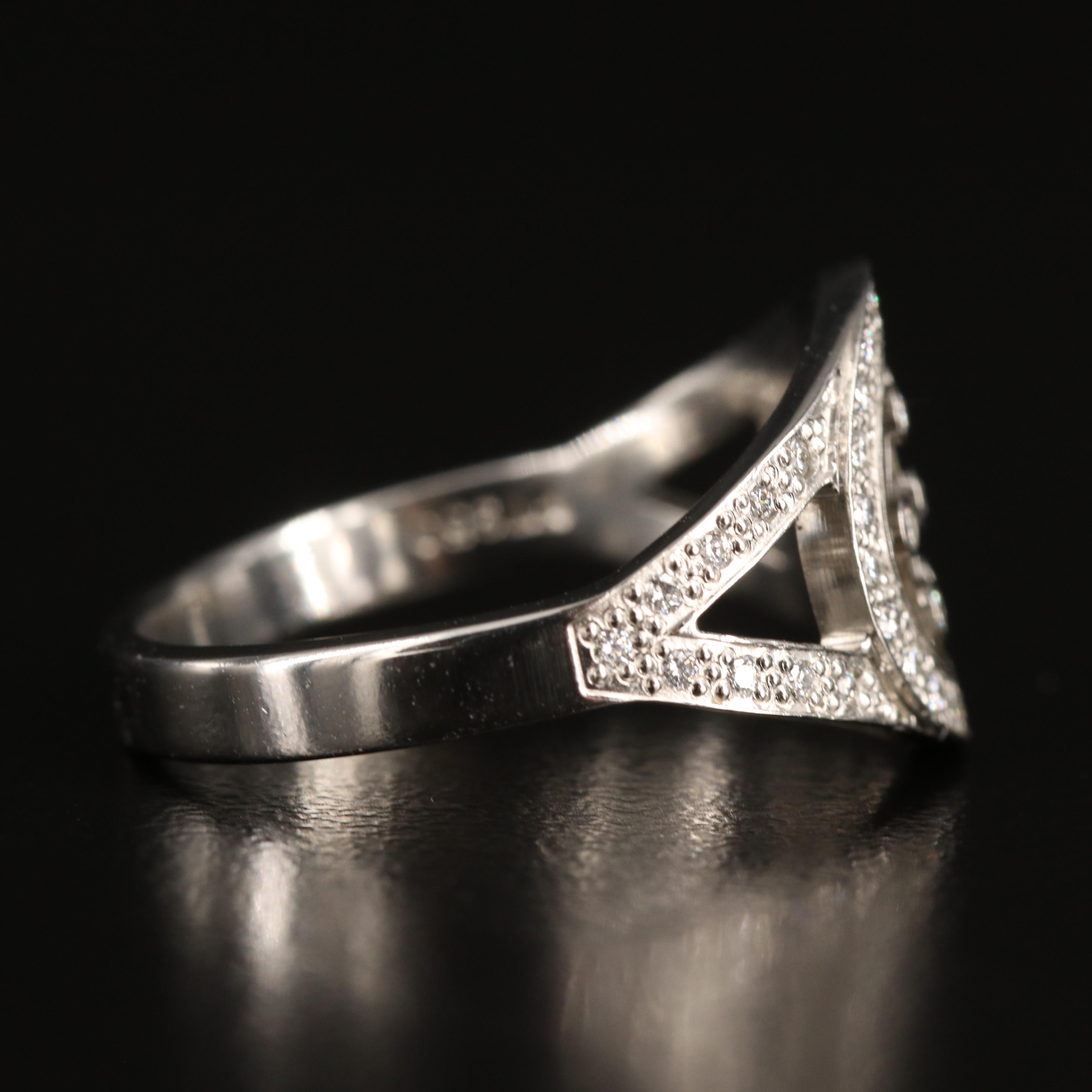 Tiffany & Co. Platinum 0.42 CTW Diamond Ring