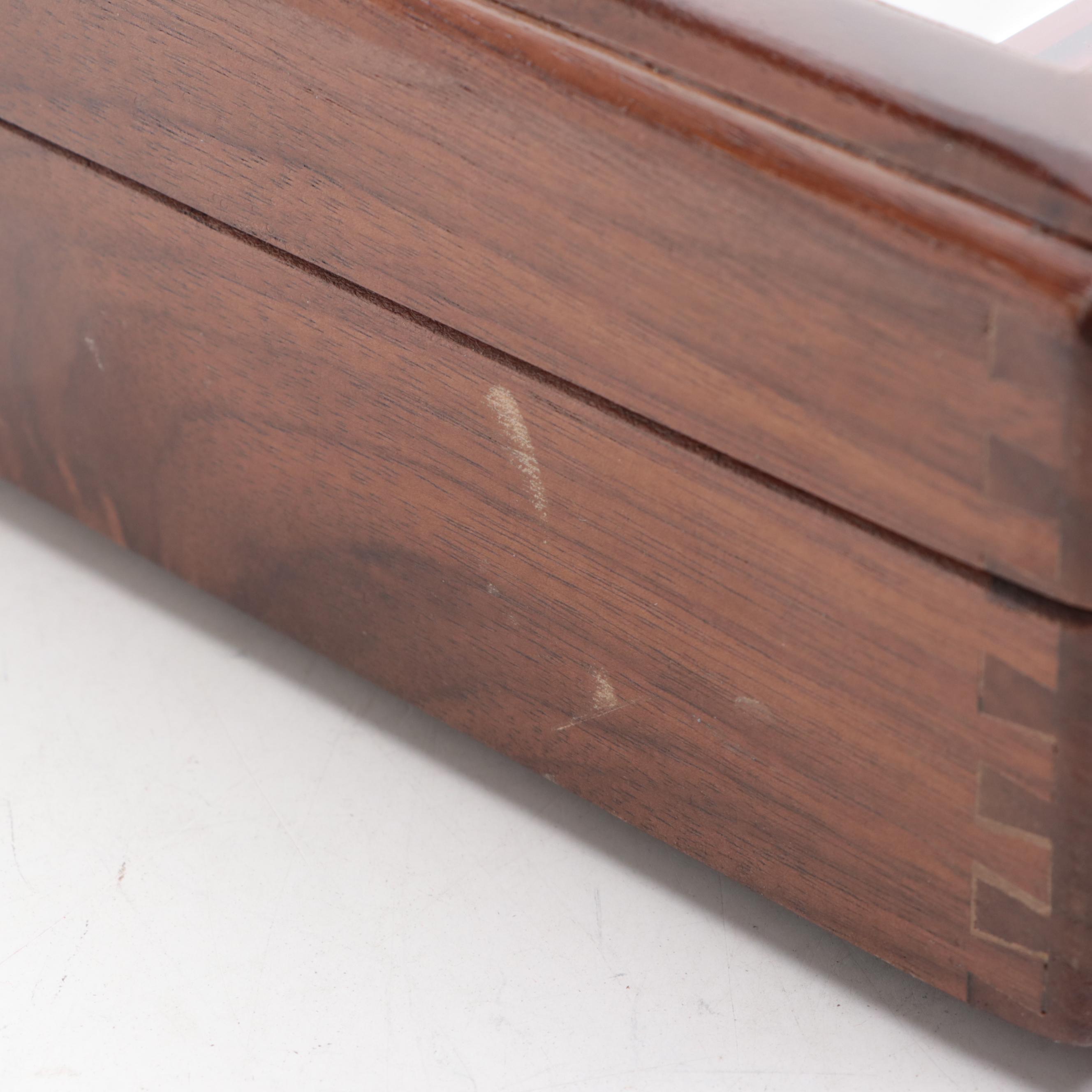 Michael Ricker Panther Head Fixed Blade Knife in Presentation Case, 1995