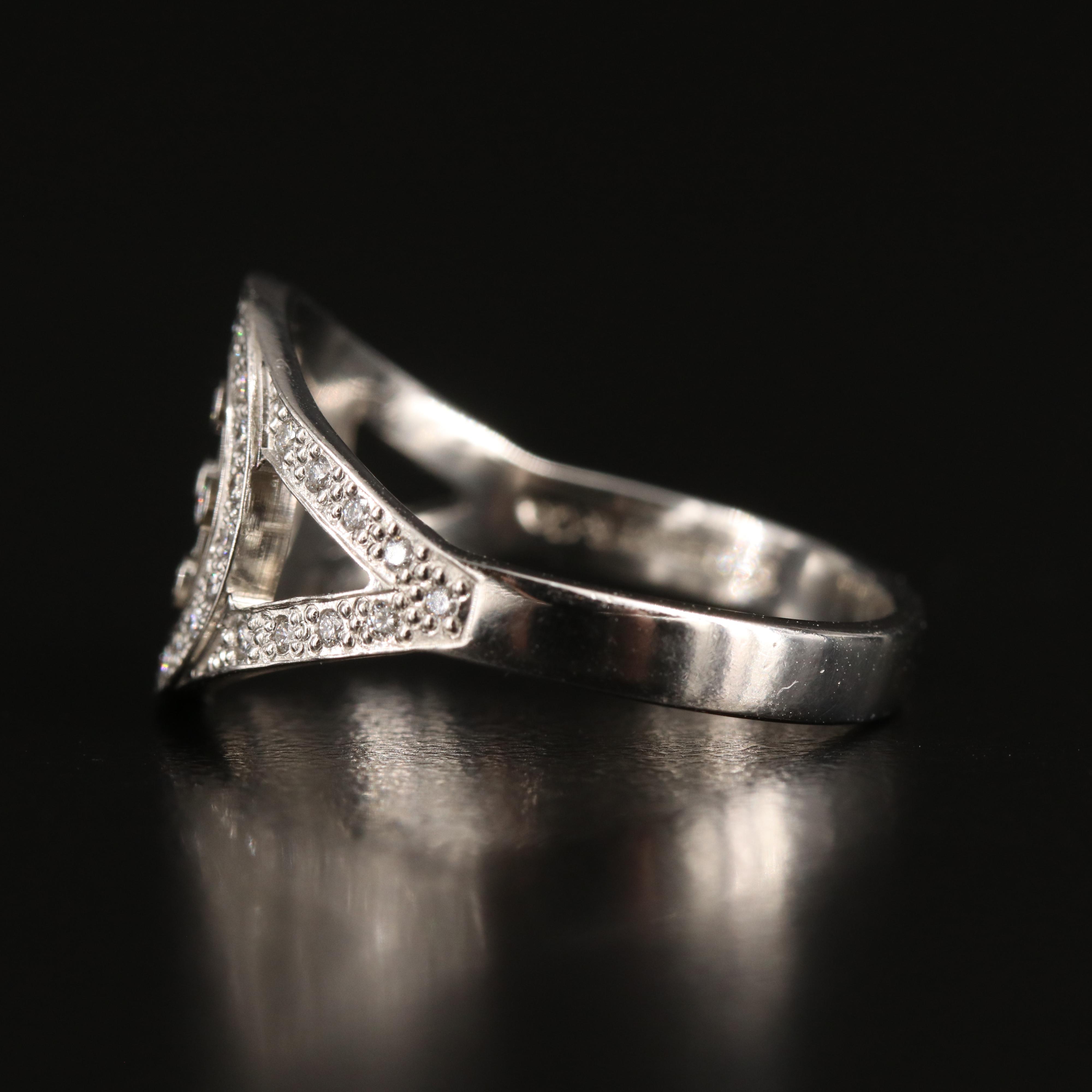 Tiffany & Co. Platinum 0.42 CTW Diamond Ring