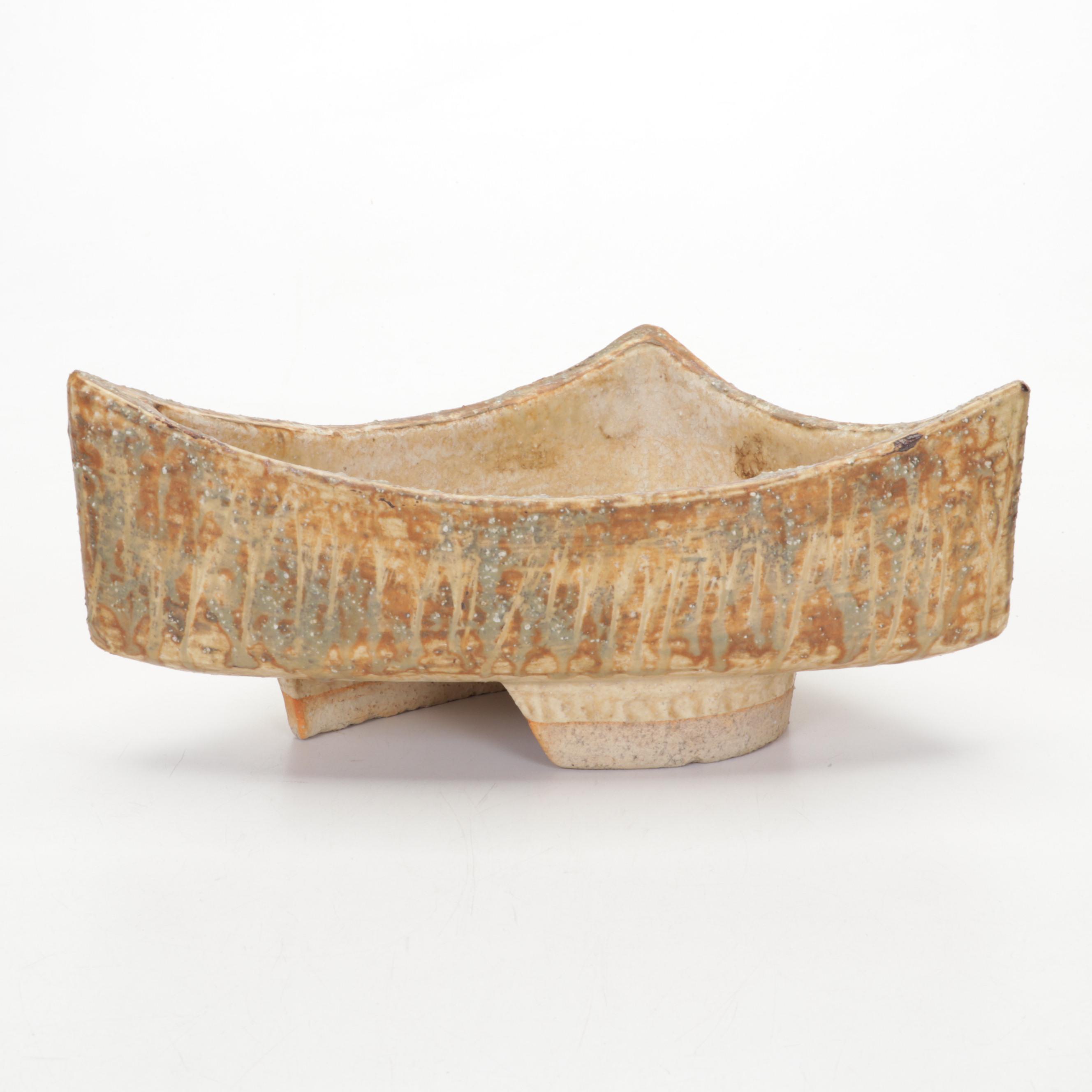 Japanese Ceramic Ikebana Planters, Mid 20th Century