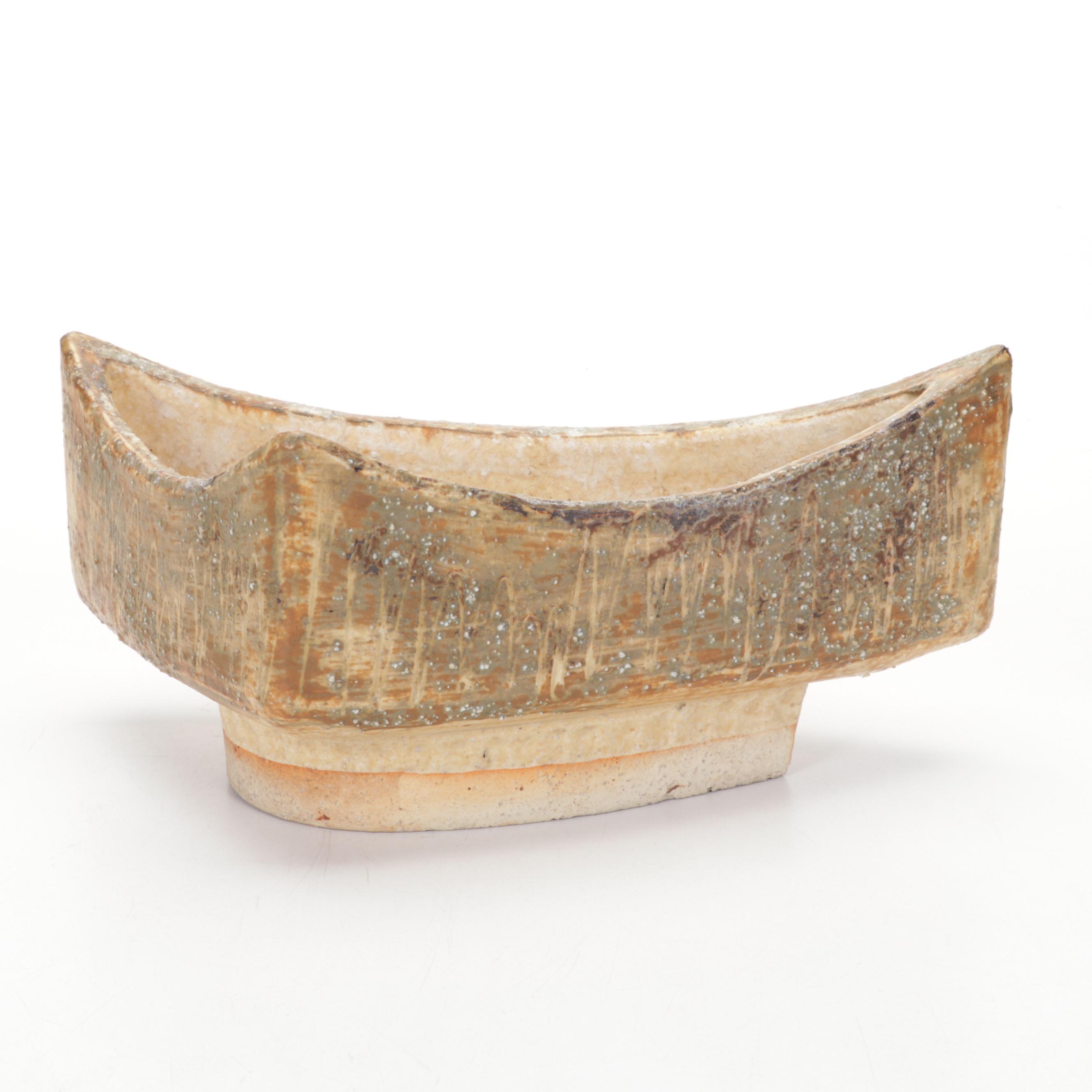 Japanese Ceramic Ikebana Planters, Mid 20th Century