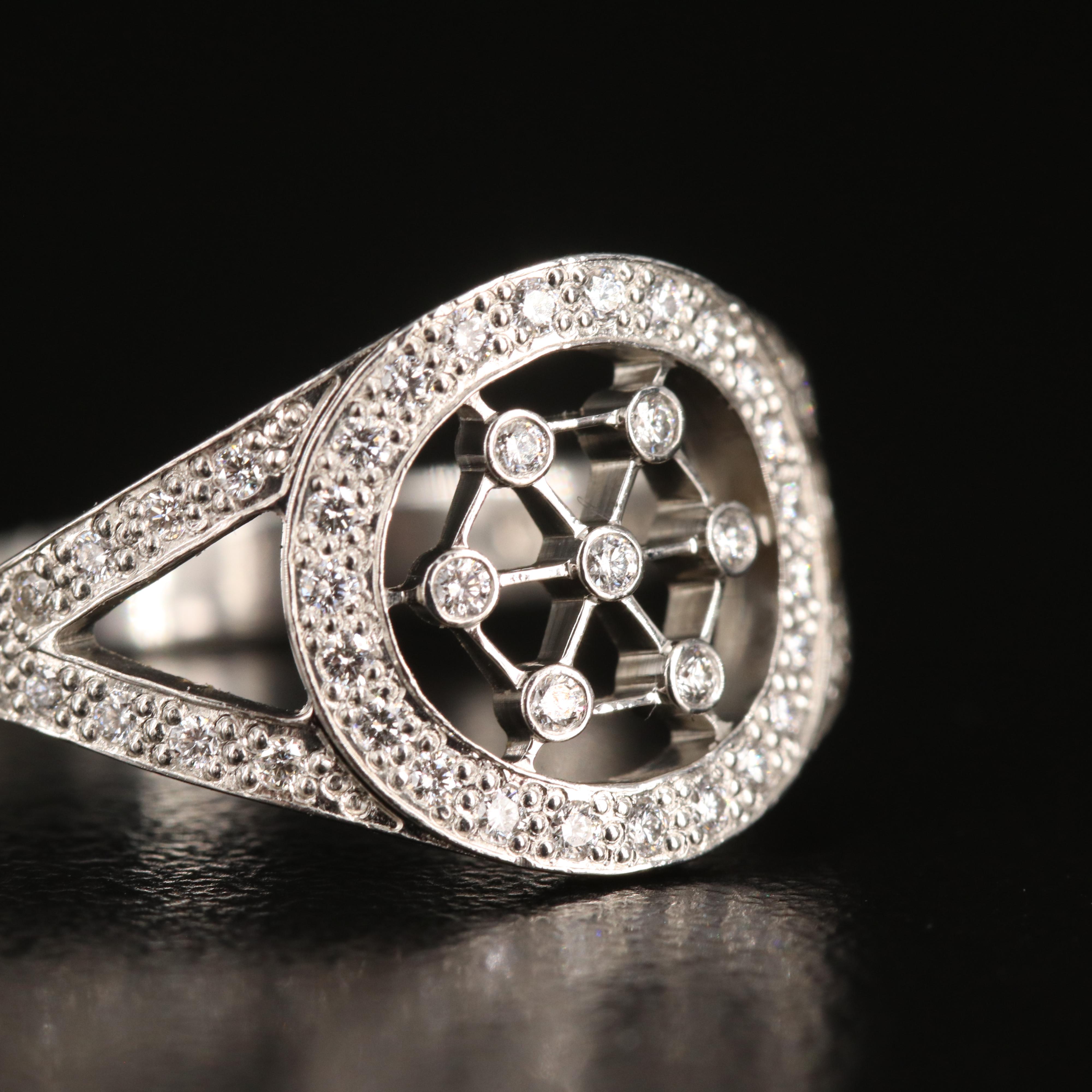 Tiffany & Co. Platinum 0.42 CTW Diamond Ring