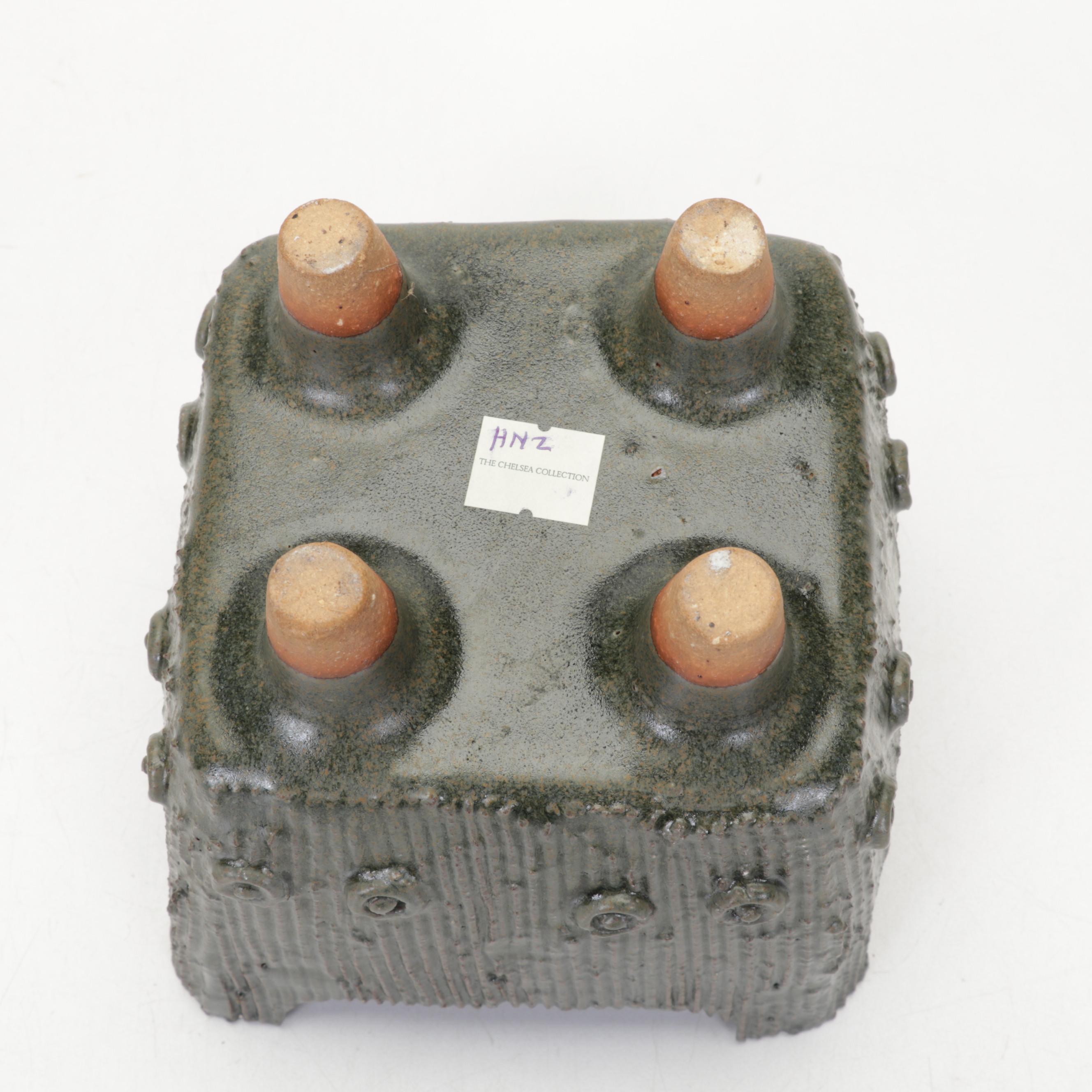 Japanese Ceramic Ikebana Planters, Mid 20th Century