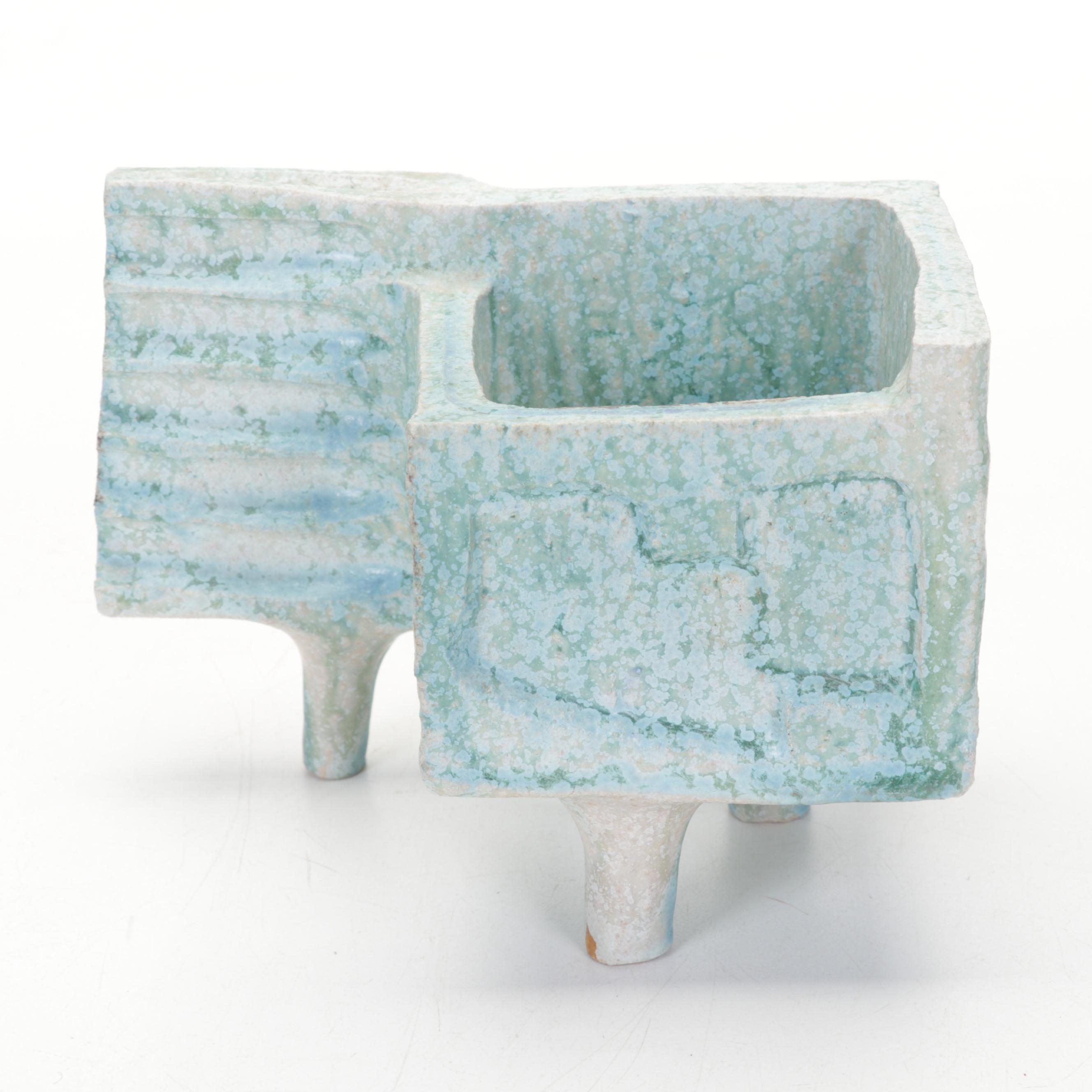 Japanese Ceramic Ikebana Planters, Mid 20th Century