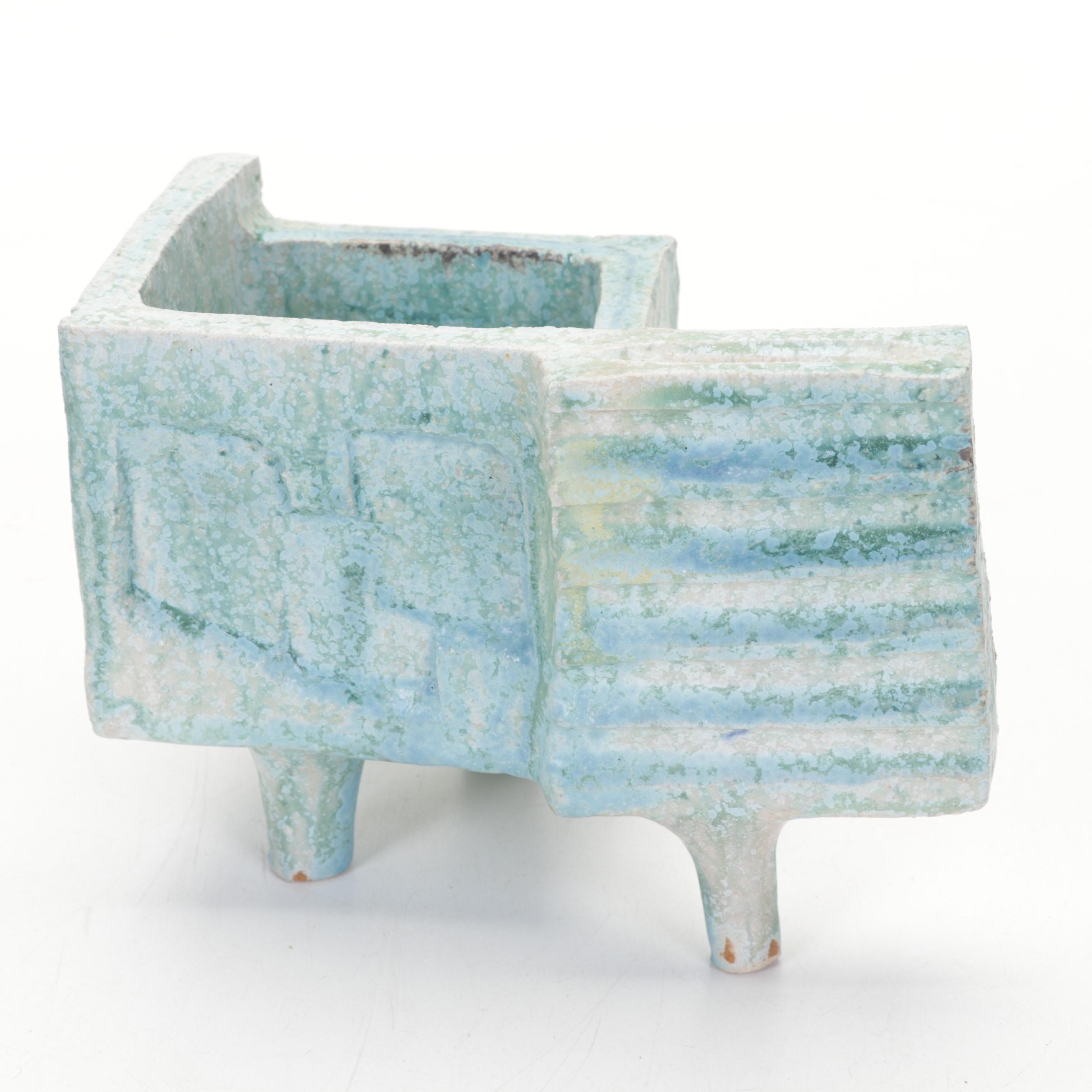 Japanese Ceramic Ikebana Planters, Mid 20th Century