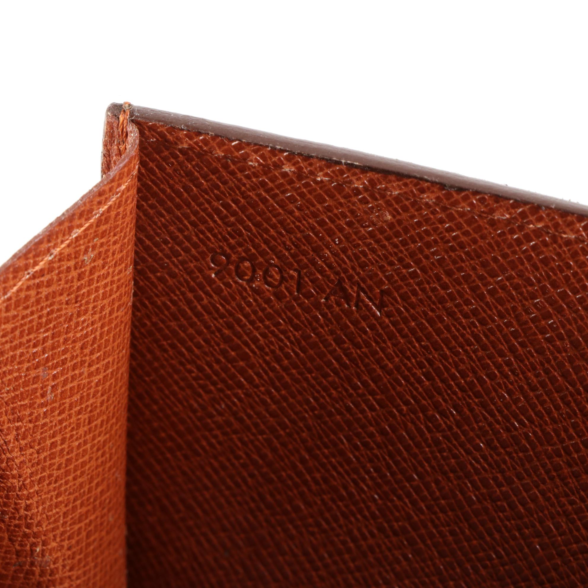 Louis Vuitton Sarah Wallet in Monogram Canvas and Leather