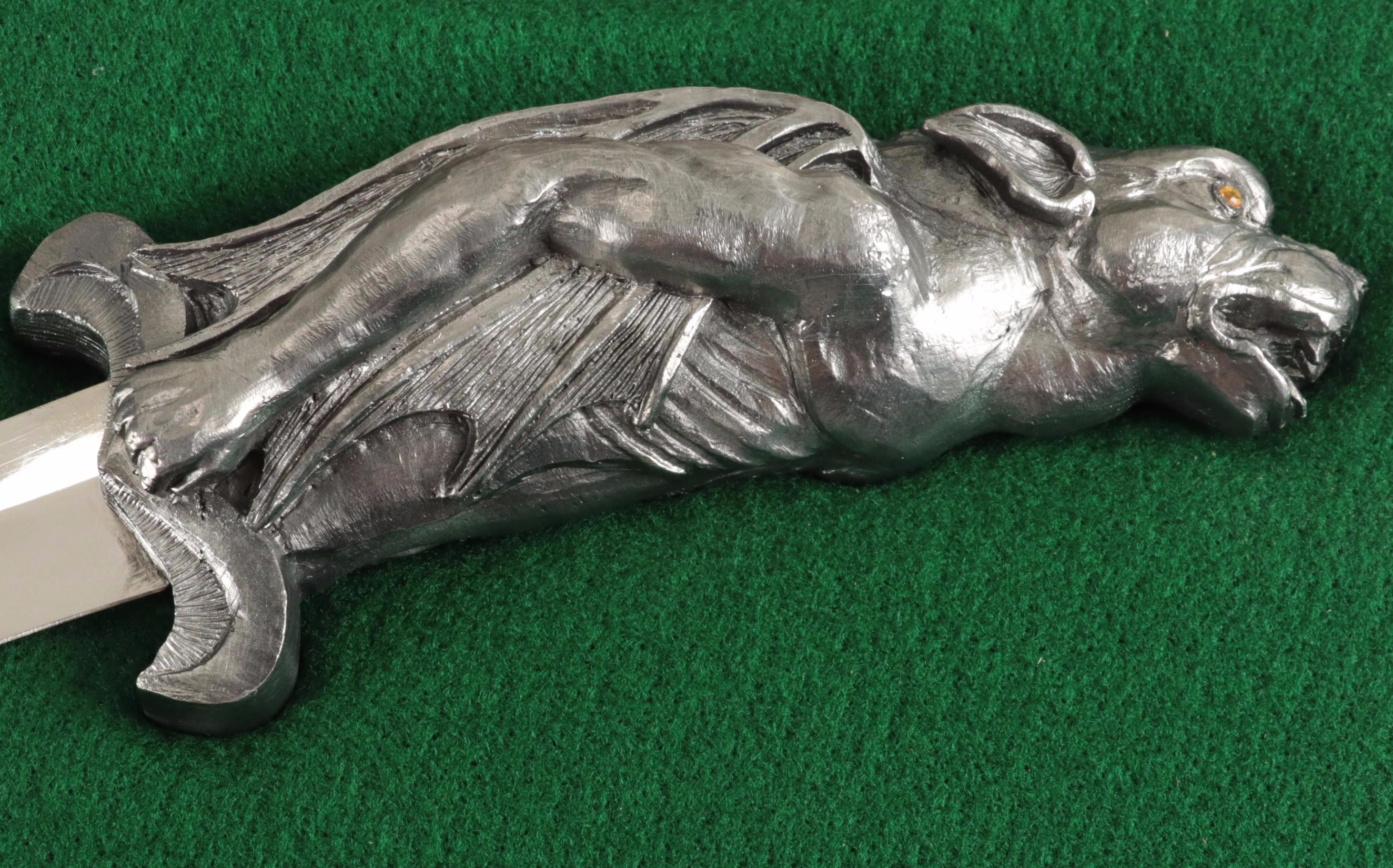 Michael Ricker Limited Edition Gargoyle Handle Knife in Presentation Case, 2000