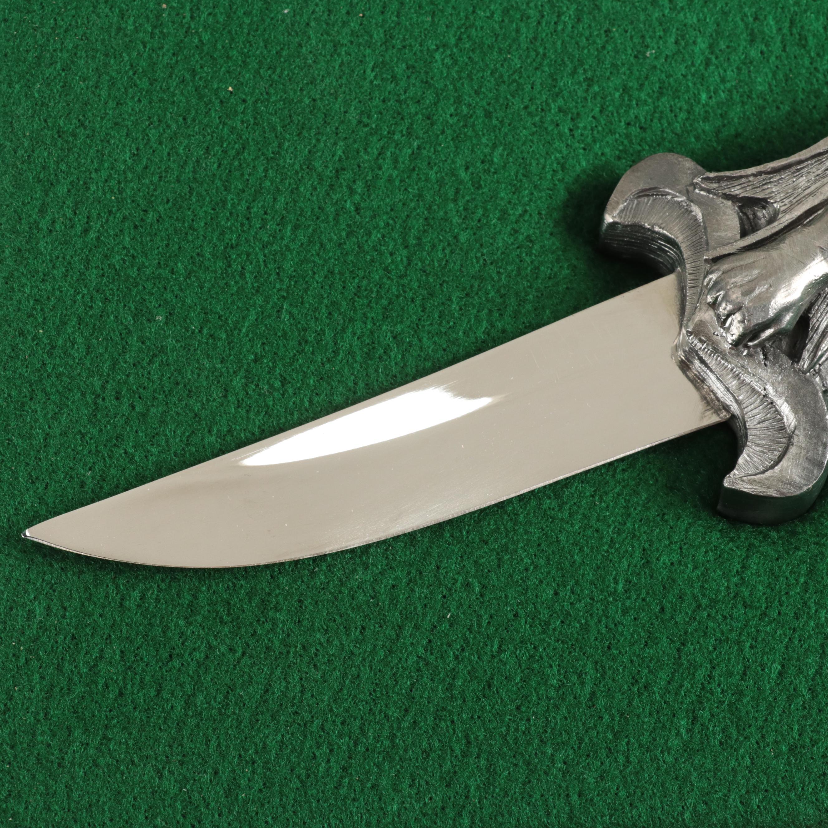 Michael Ricker Limited Edition Gargoyle Handle Knife in Presentation Case, 2000