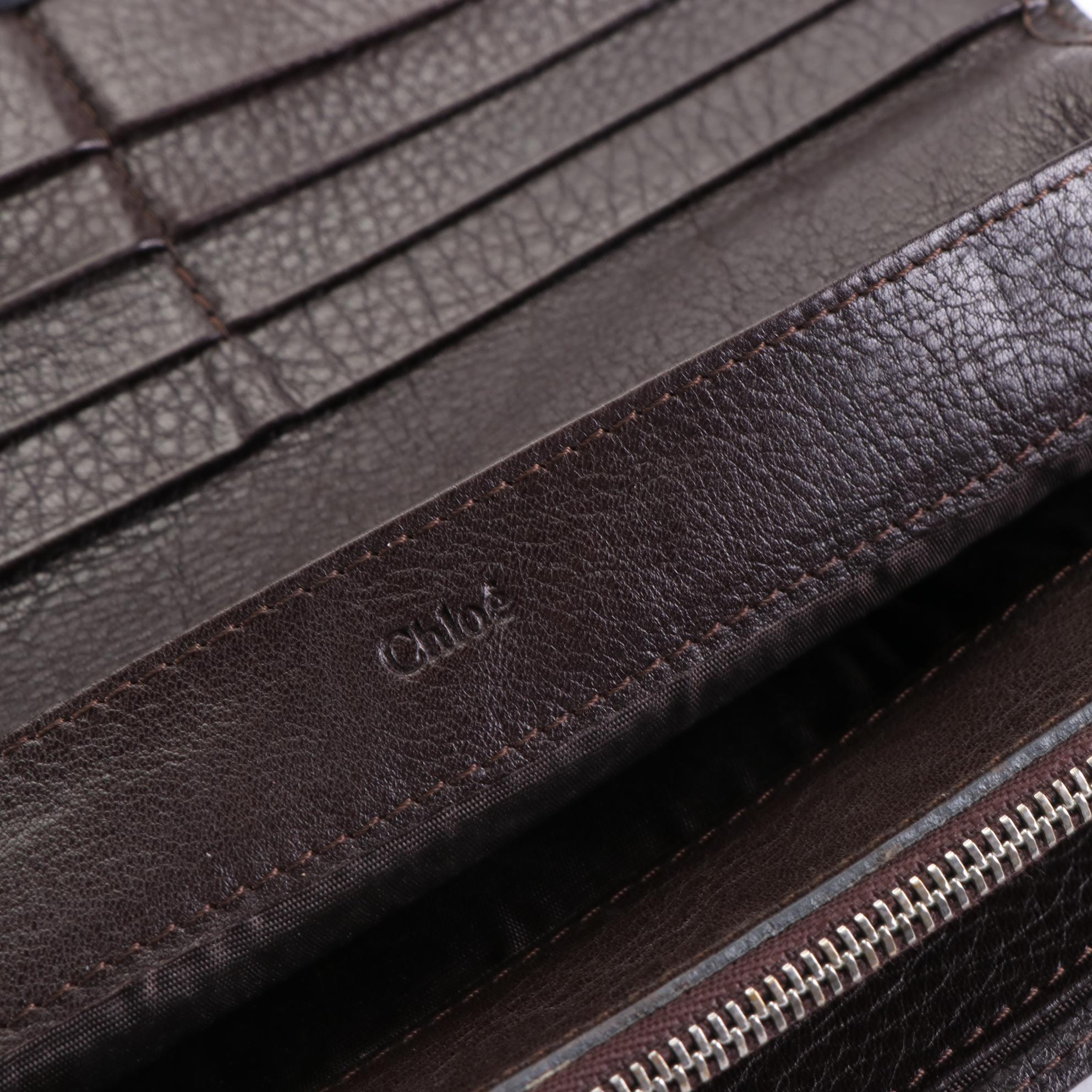 Chloé Paddington Portefeuille Wallet in Leather