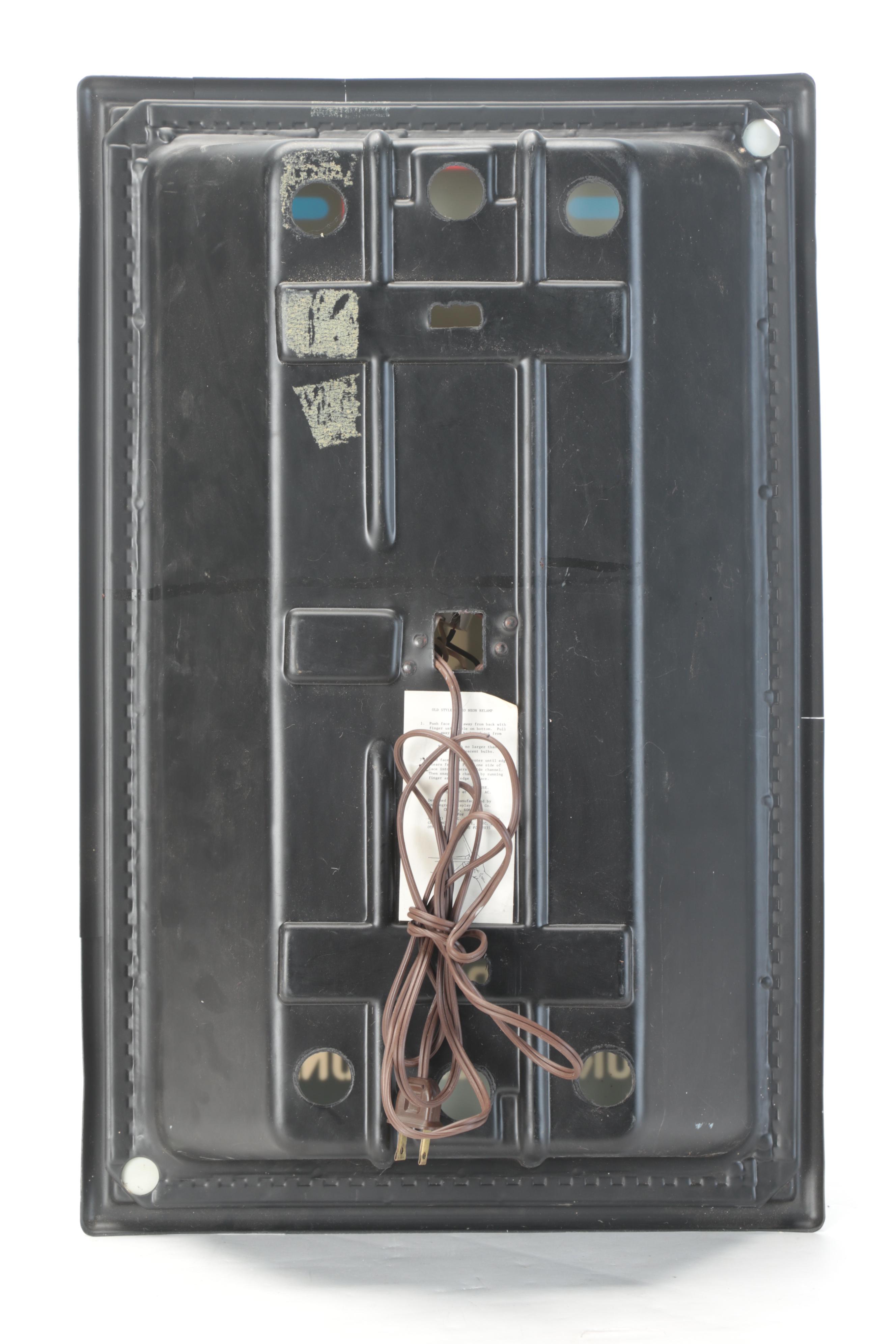 Heileman's Old Style and Mickey's Malt Liquor Illuminated Signs, Late 20th C.