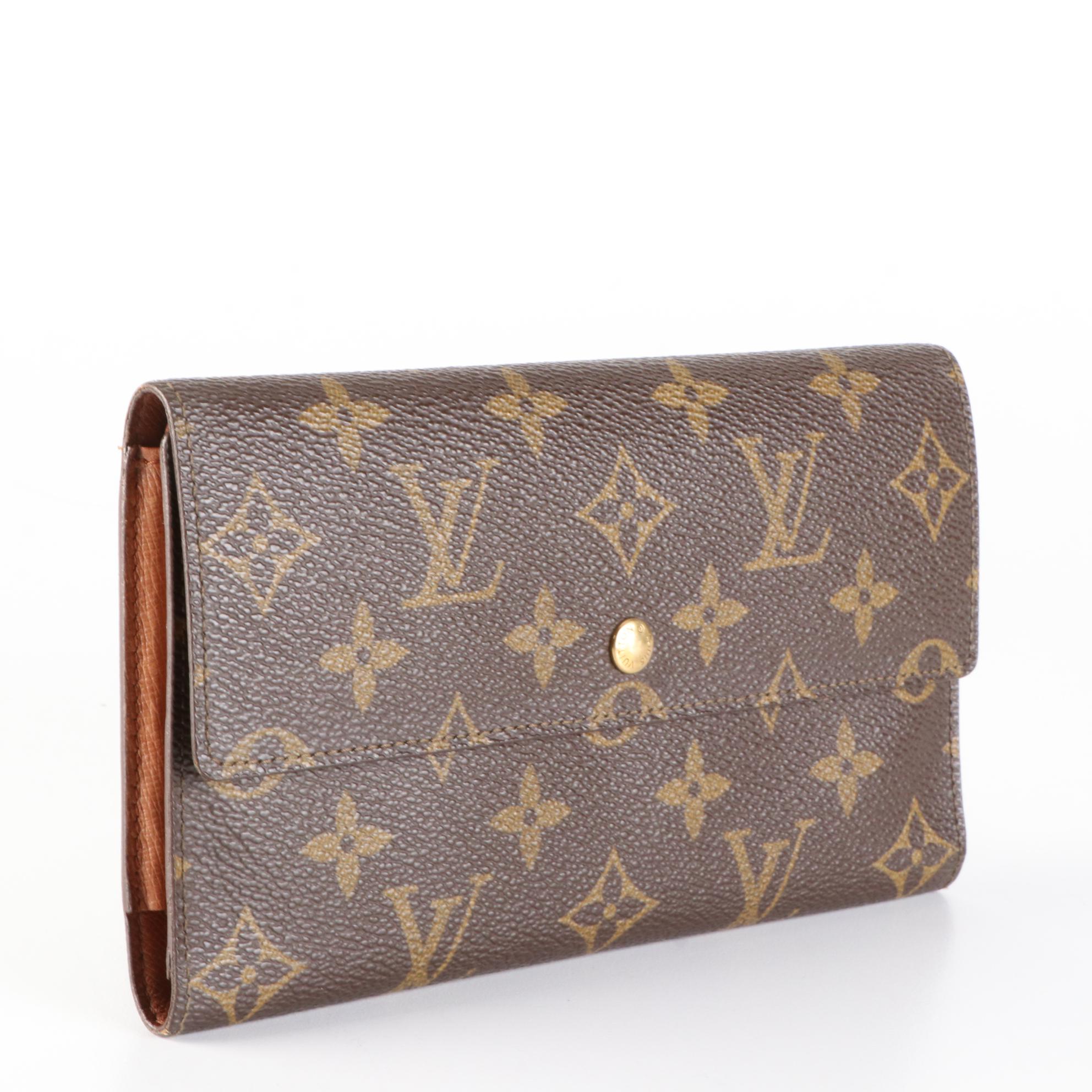 Louis Vuitton Porte-Trésor Organizer in Monogram Canvas and Leather