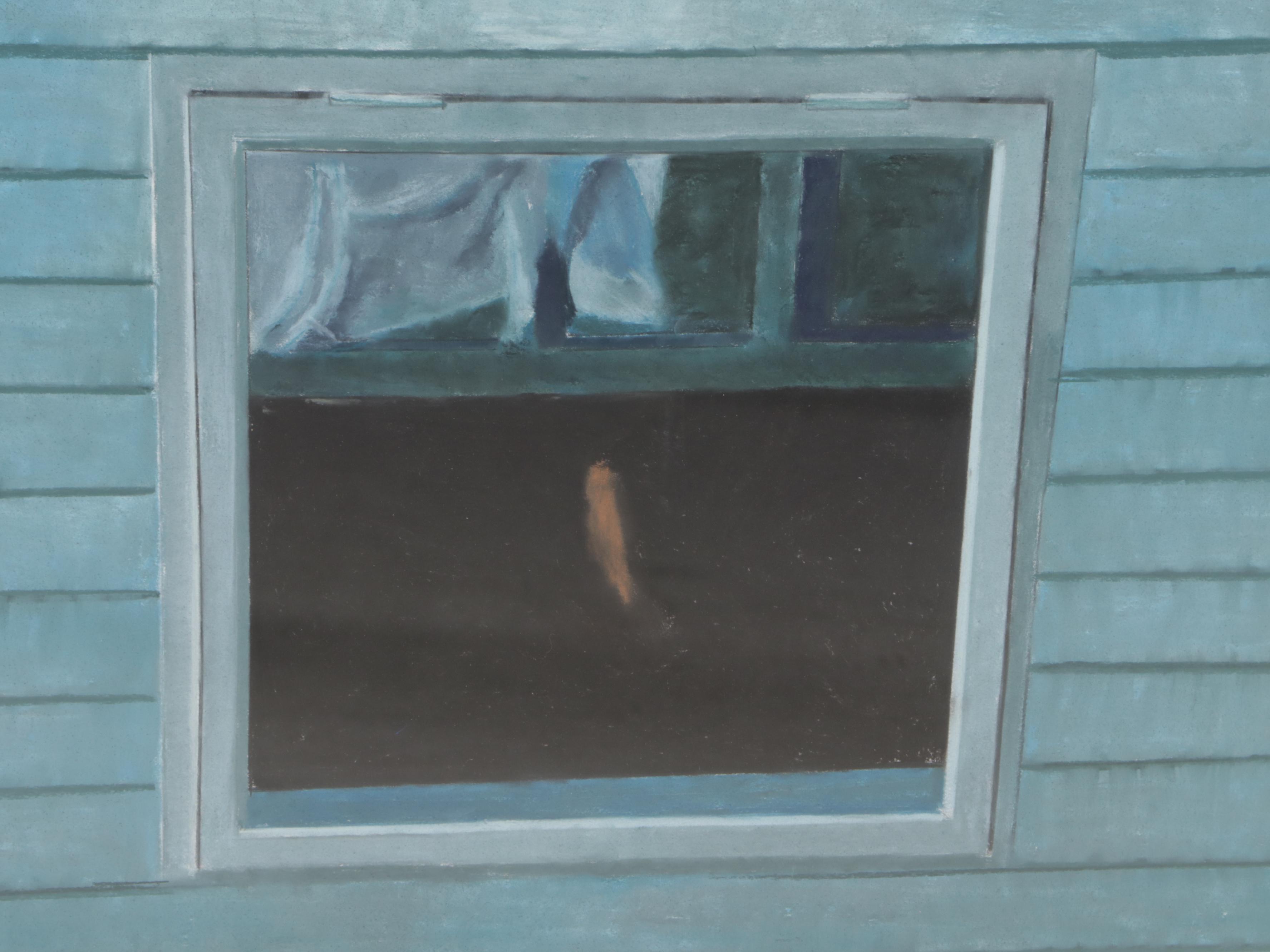 Jennifer Bartlett Large-Scale Pastel Polyptych "Old House Lane #34," 1987