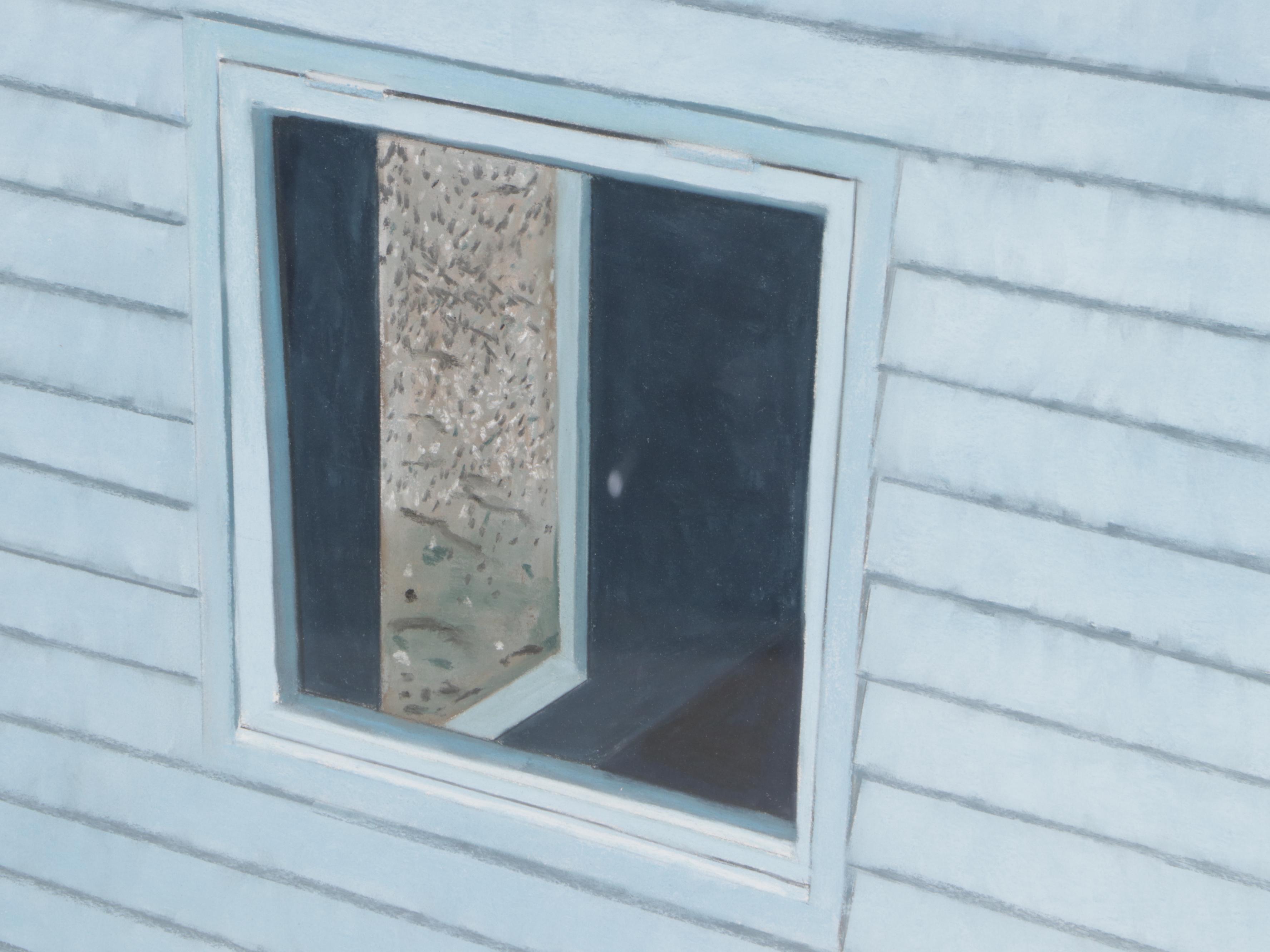 Jennifer Bartlett Large-Scale Pastel Polyptych "Old House Lane #34," 1987