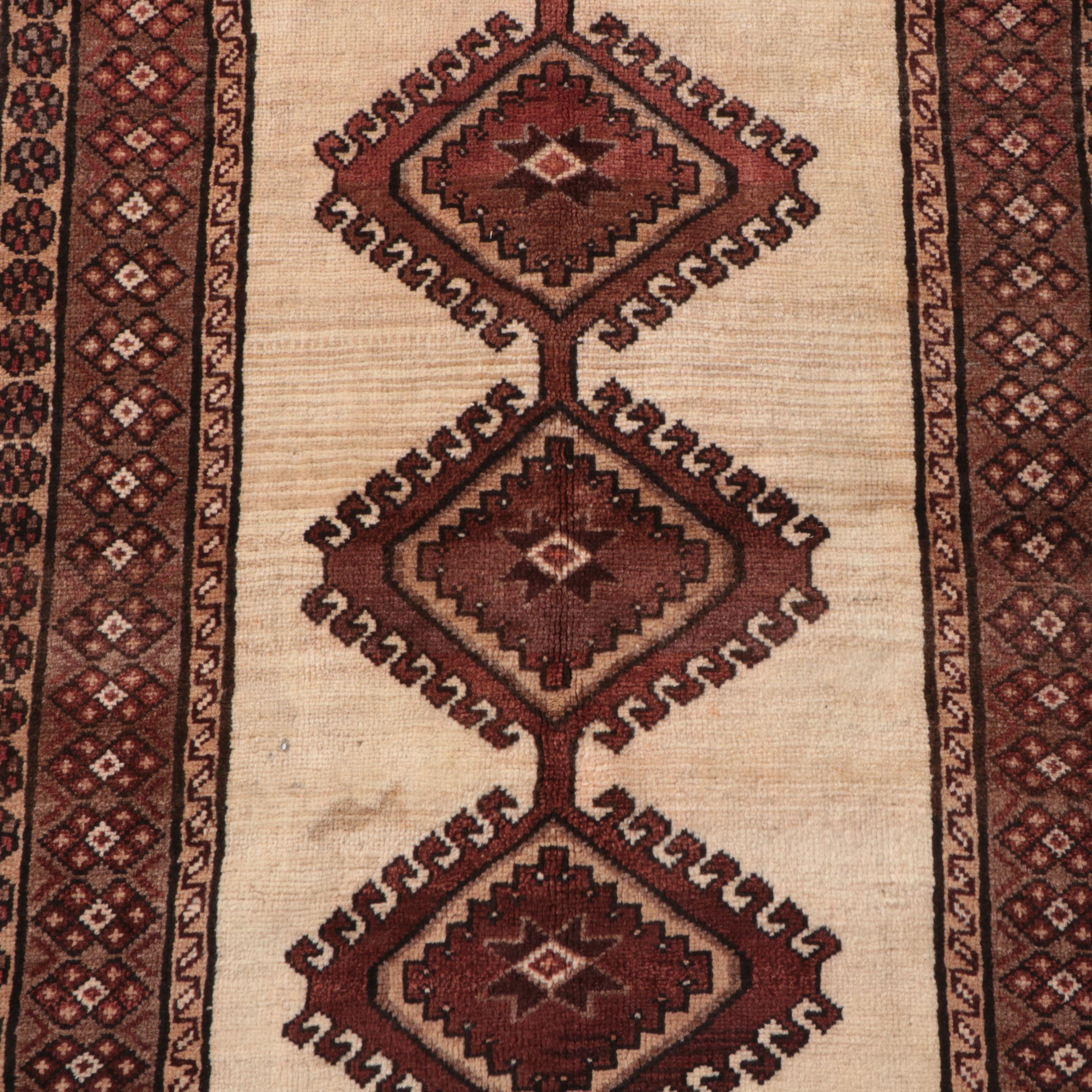 3'6 x 7'11 Hand-Knotted Persian Gabbeh Long Rug