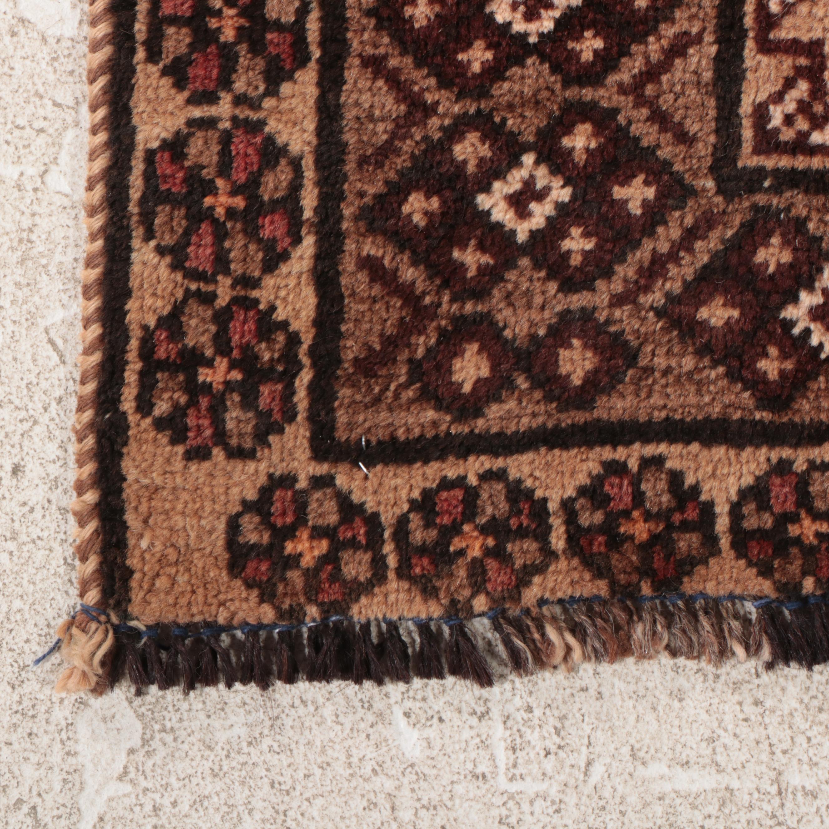 3'6 x 7'11 Hand-Knotted Persian Gabbeh Long Rug