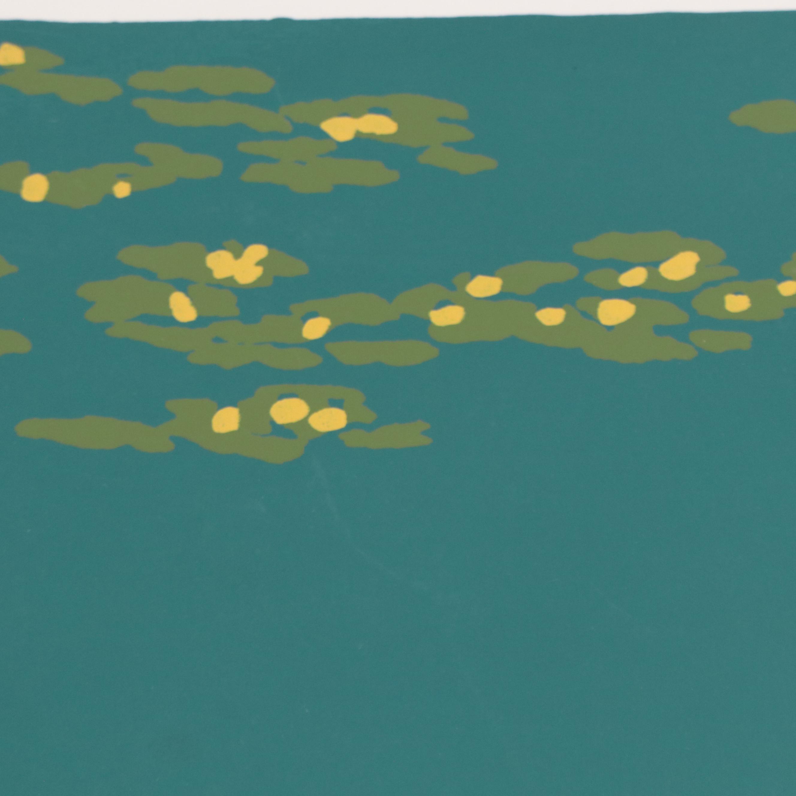 Lorna Massie Serigraph of Fisherman