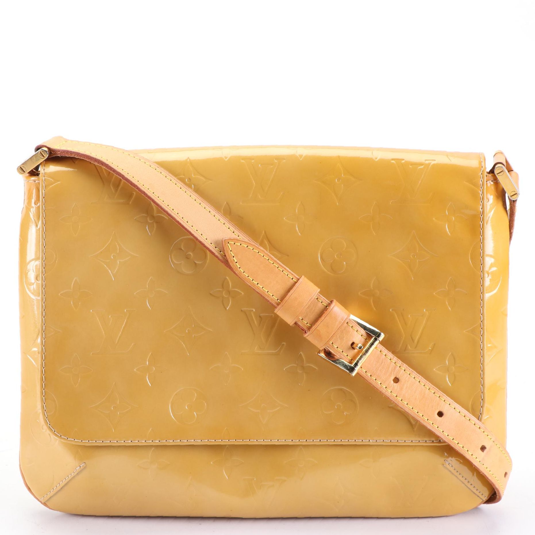 Louis Vuitton Thompson Street Front Flap Bag in Monogram Vernis