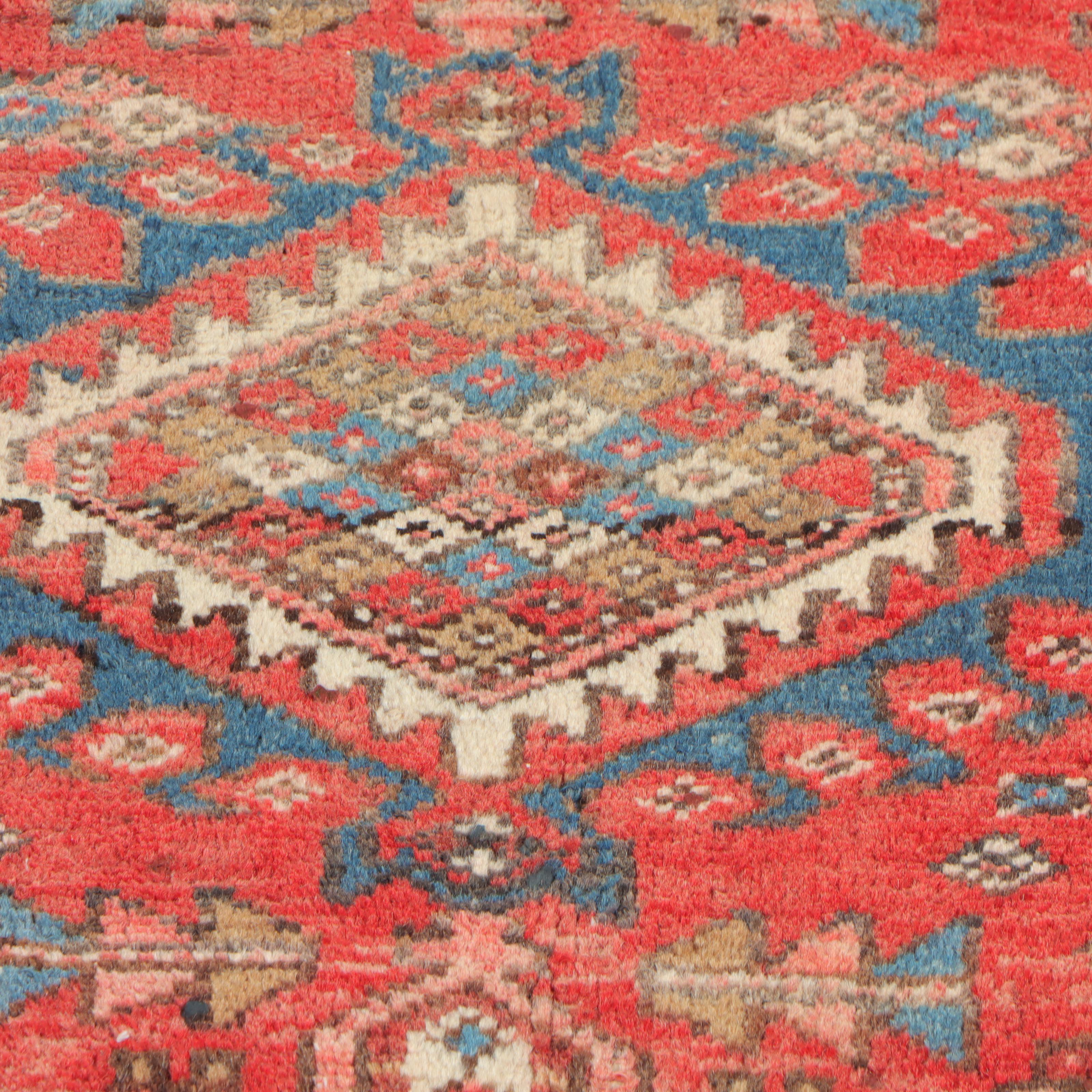 3' x 10'1 Hand-Knotted Persian Karaja Carpet Runner