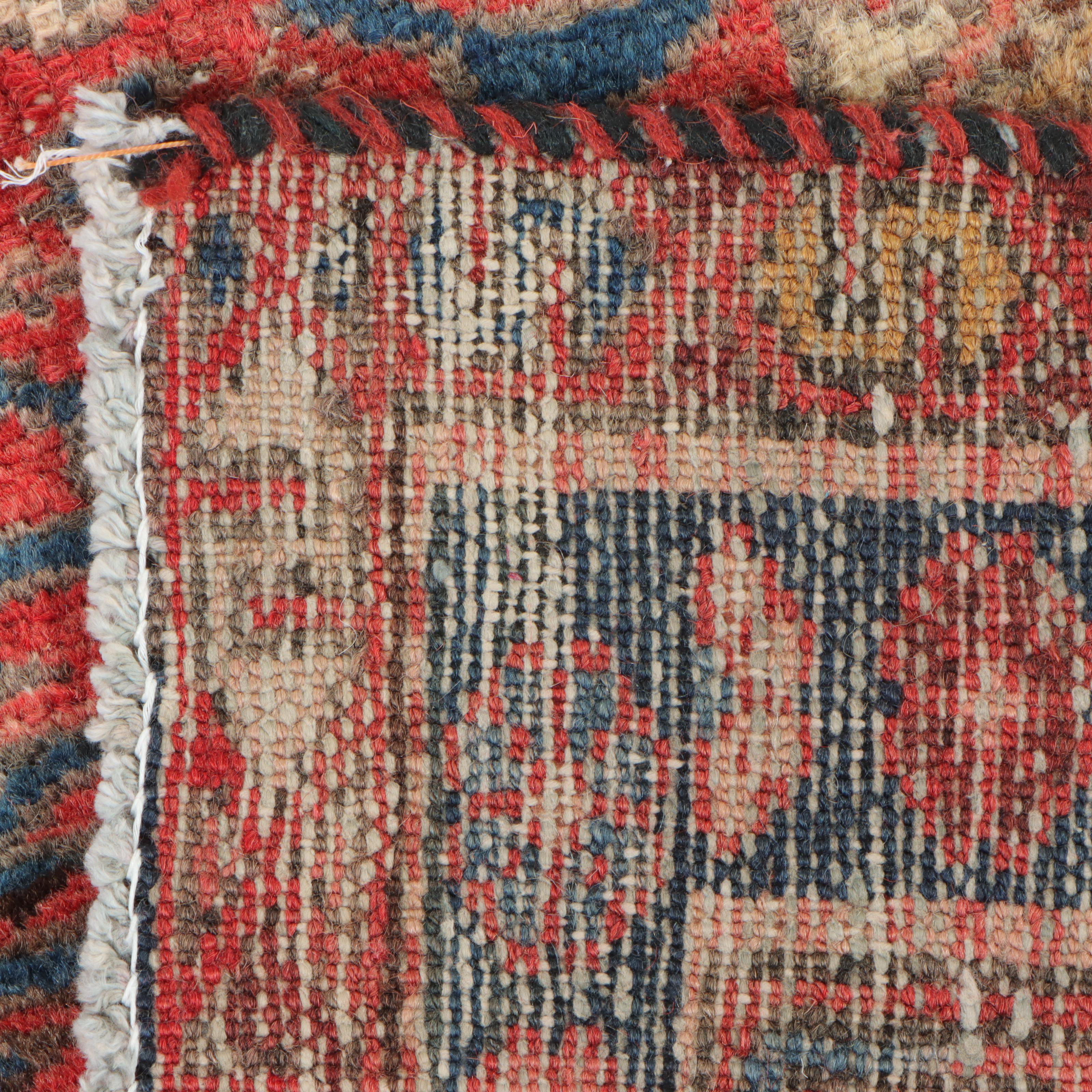 3' x 10'1 Hand-Knotted Persian Karaja Carpet Runner