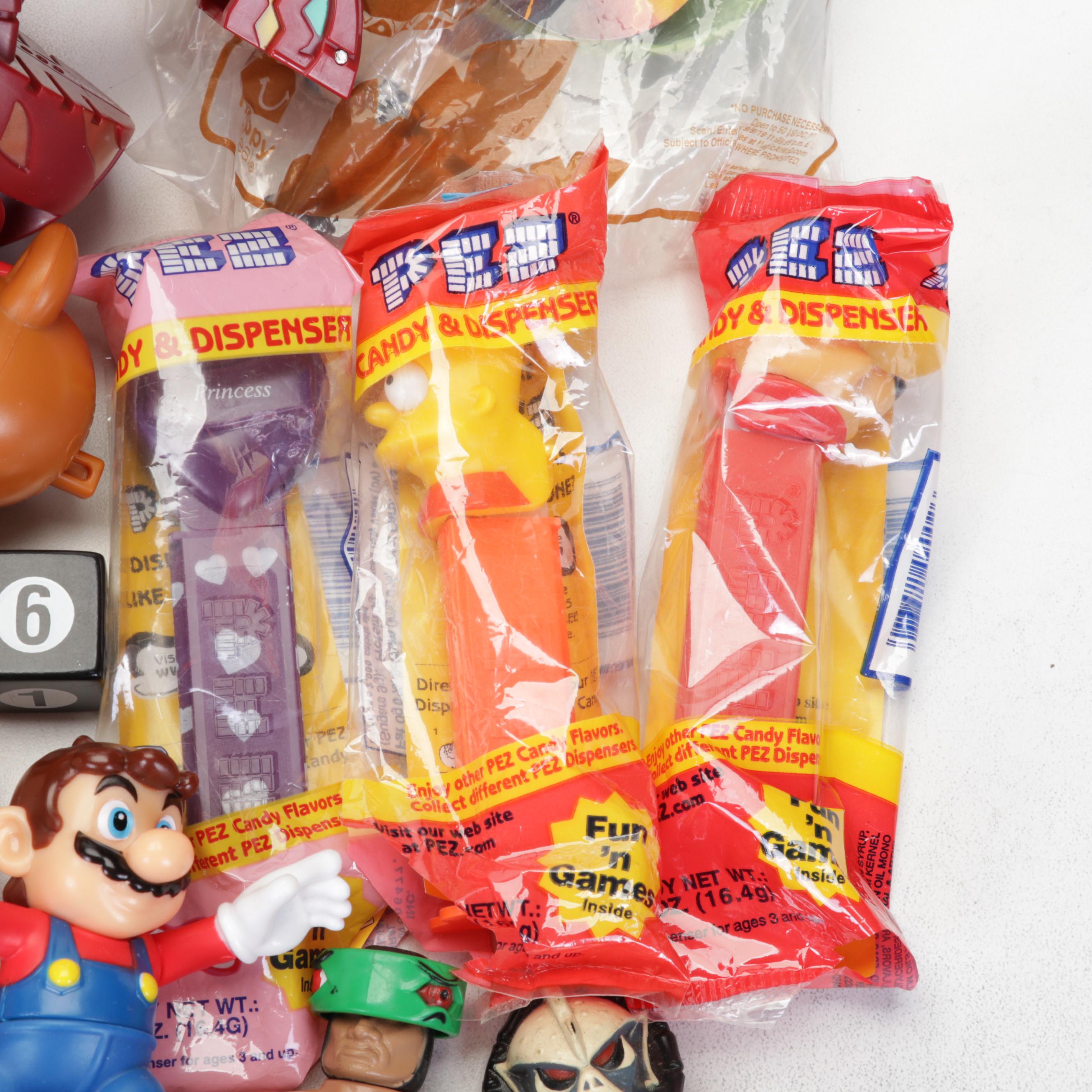 McDonald's and Burger King Happy Meal Toys Including Marvel, Disney and Nintendo