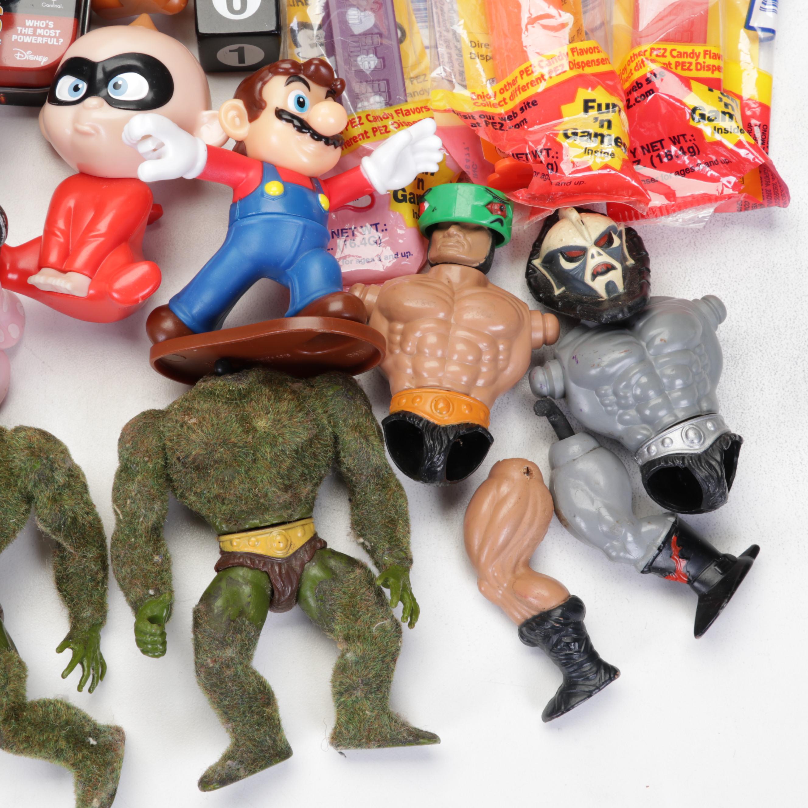 McDonald's and Burger King Happy Meal Toys Including Marvel, Disney and Nintendo