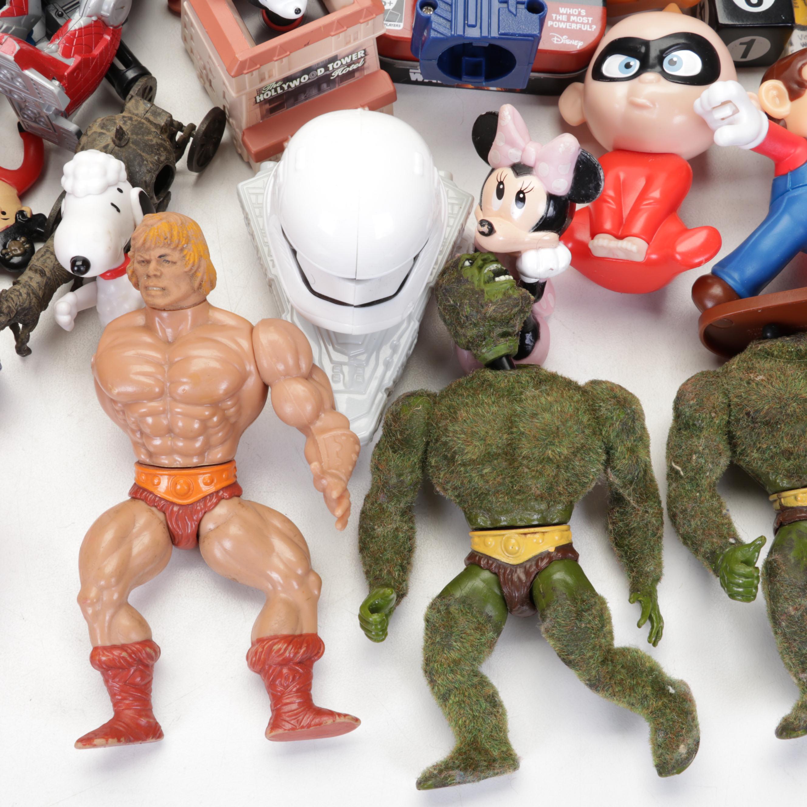 McDonald's and Burger King Happy Meal Toys Including Marvel, Disney and Nintendo