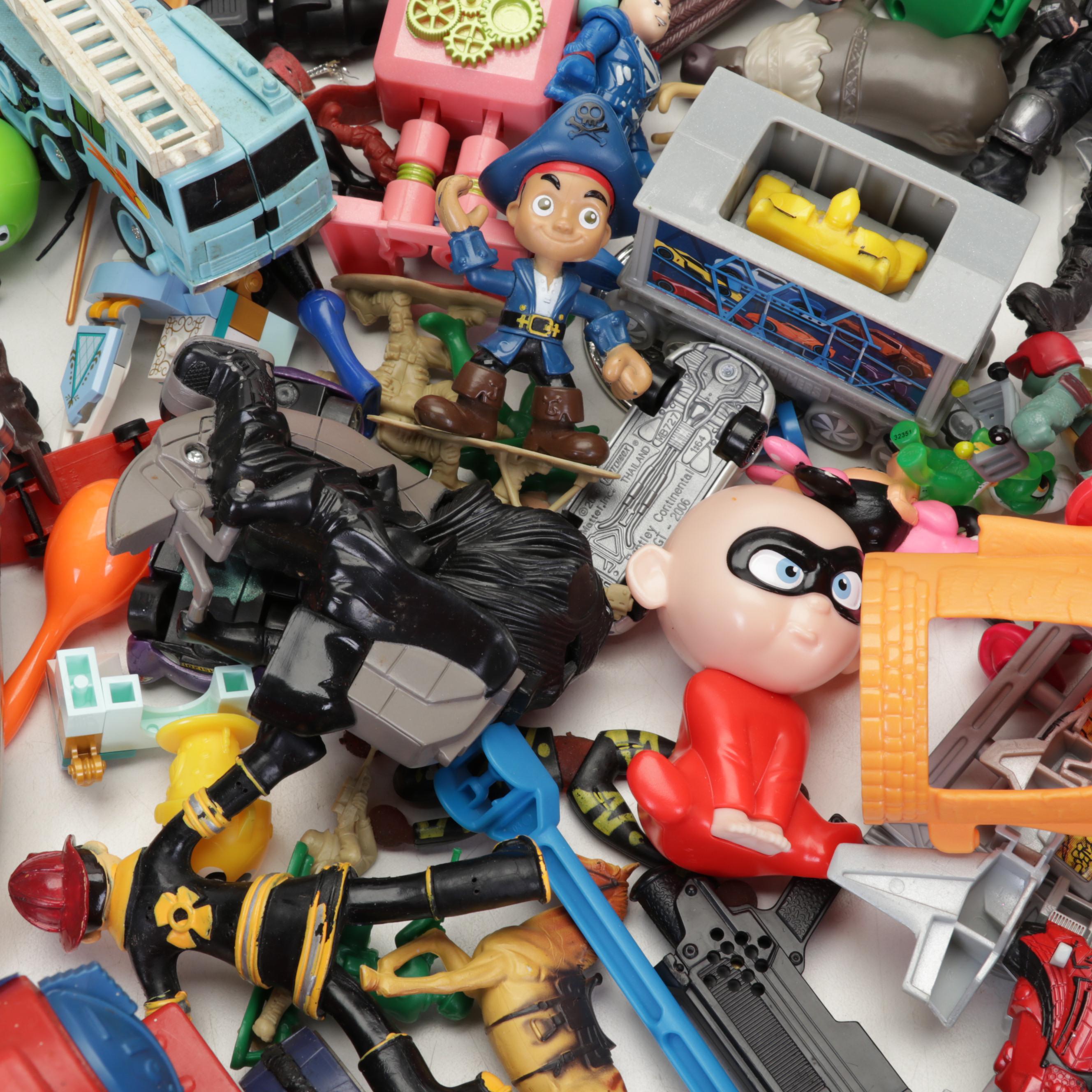 McDonald's and Burger King Happy Meal Toys Including Marvel, Disney and Nintendo